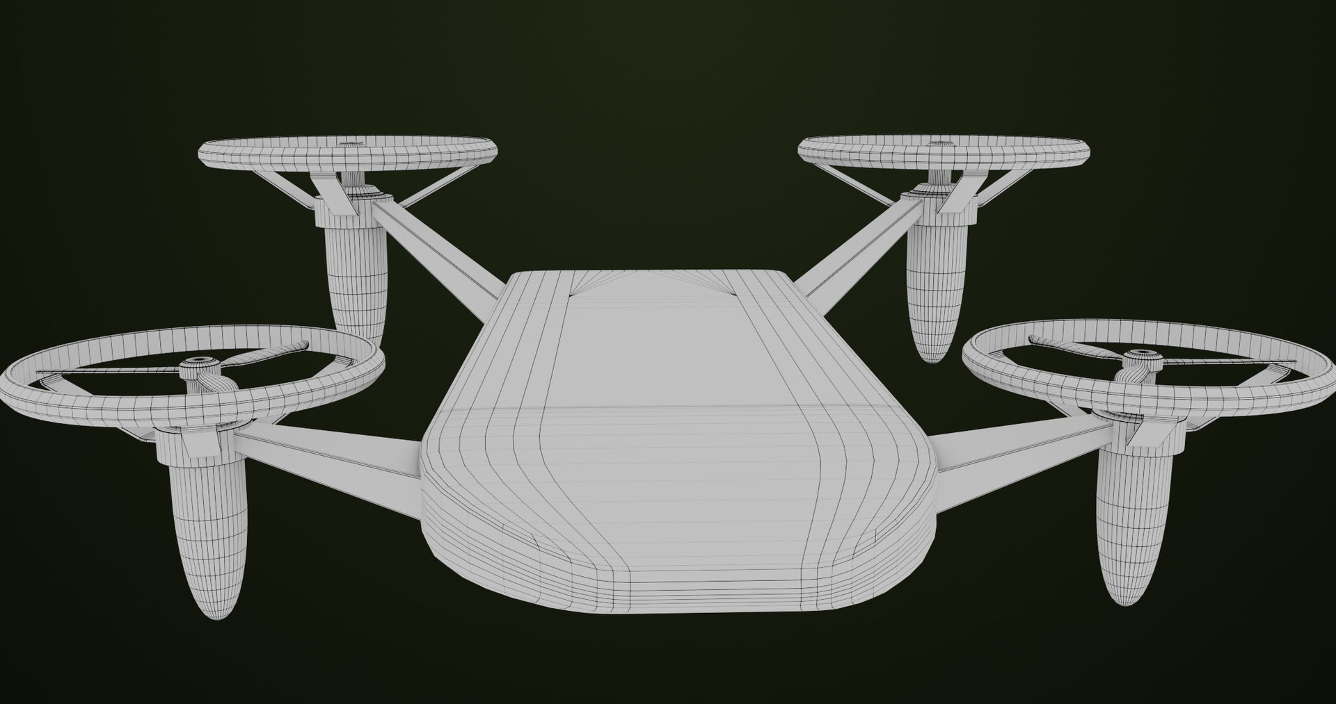 Sci Fi Hoverboard 10 All PBR Unity UE Textures Included Low-poly 3D model_24