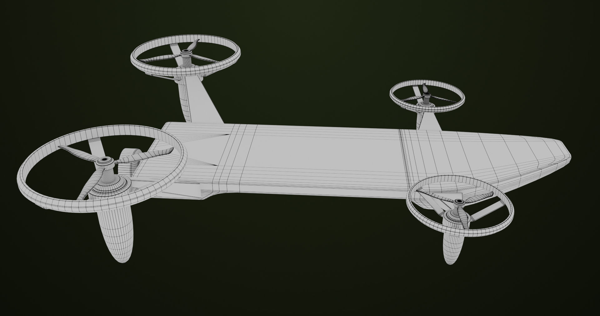 Sci Fi Hoverboard 10 All PBR Unity UE Textures Included Low-poly 3D model_23