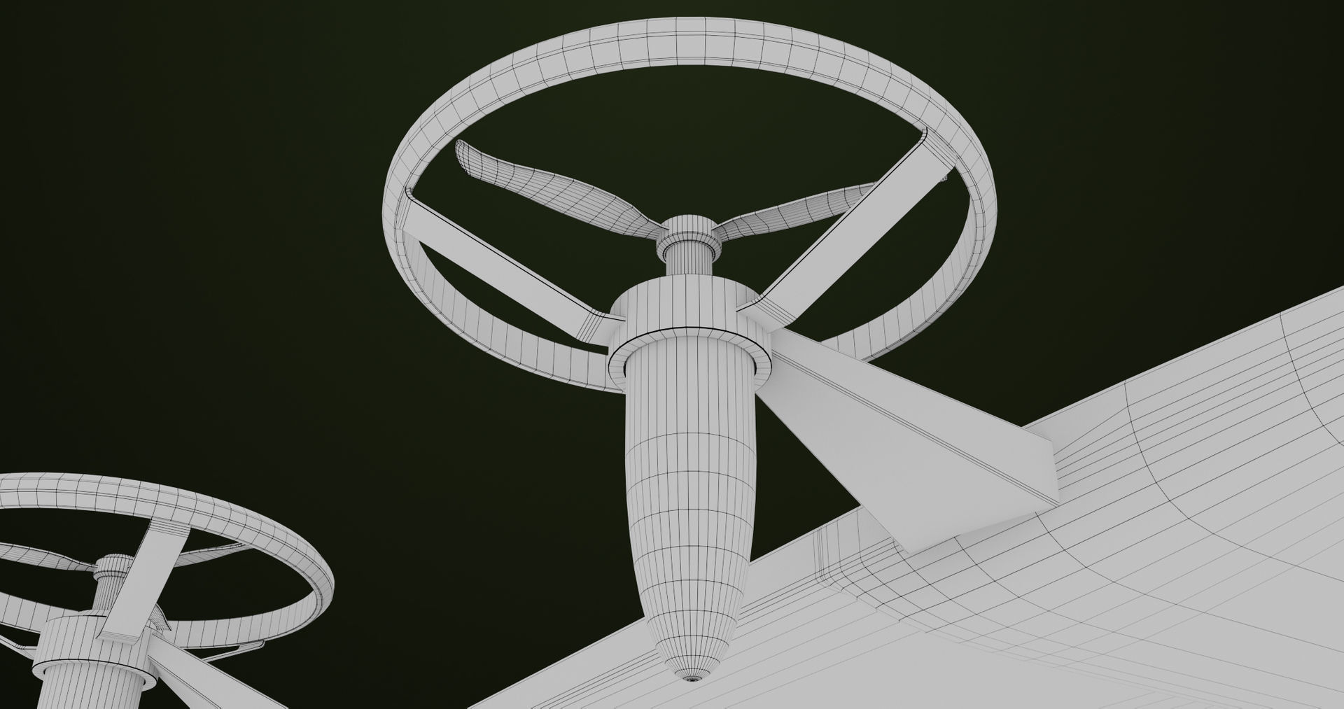 Sci Fi Hoverboard 10 All PBR Unity UE Textures Included Low-poly 3D model_29