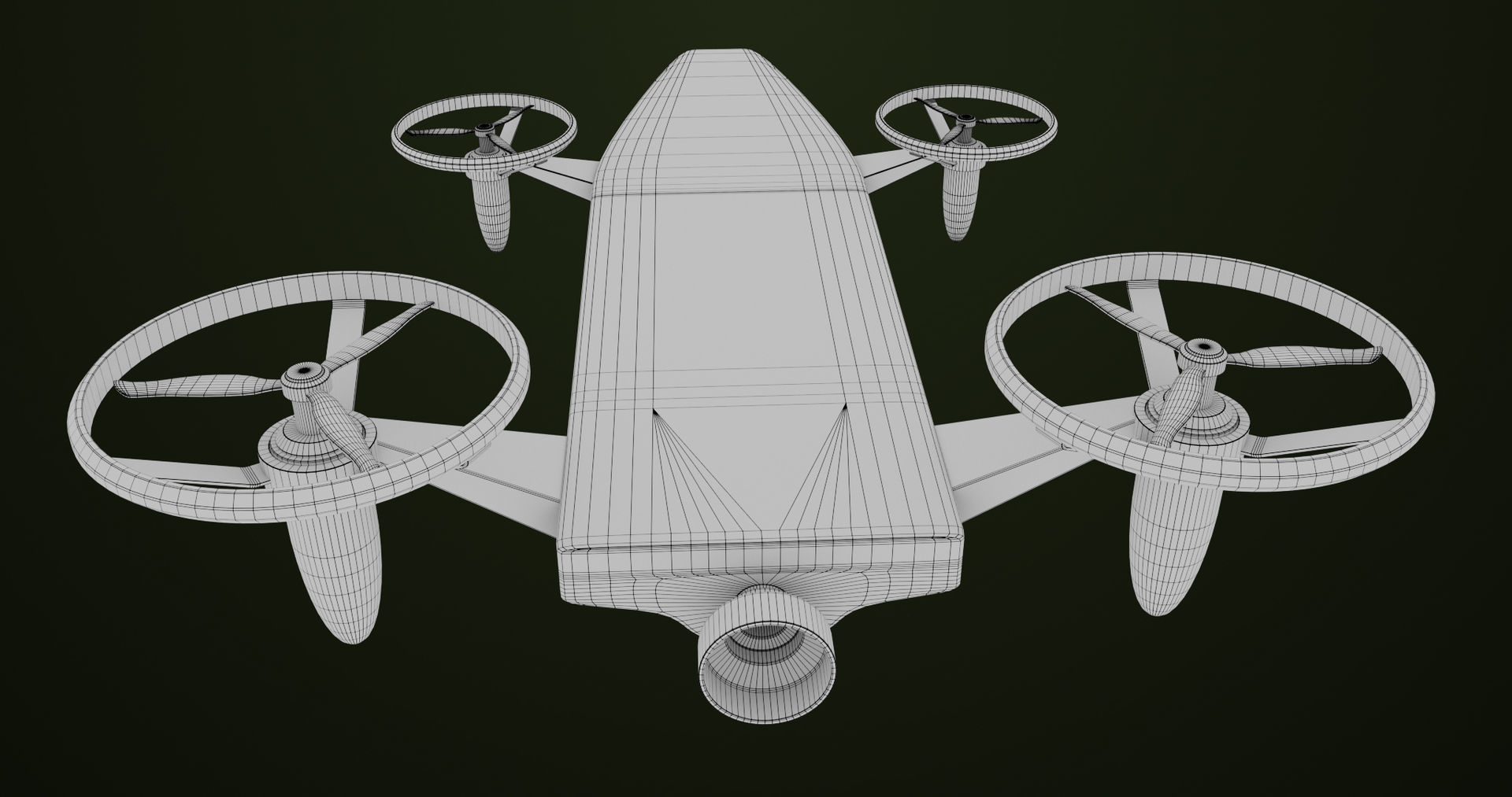 Sci Fi Hoverboard 10 All PBR Unity UE Textures Included Low-poly 3D model_26