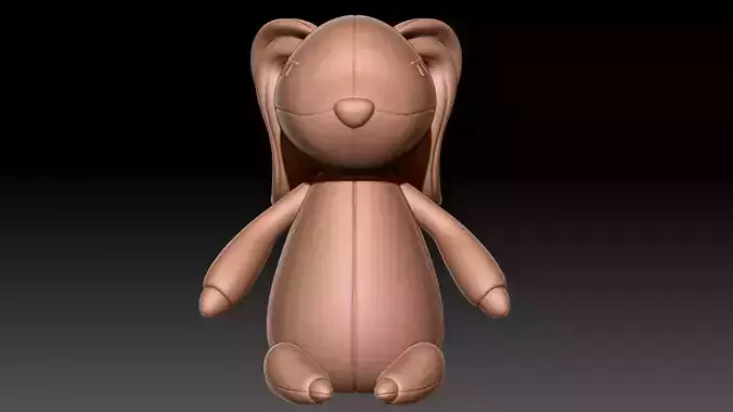 Teddybear toys 3D print model