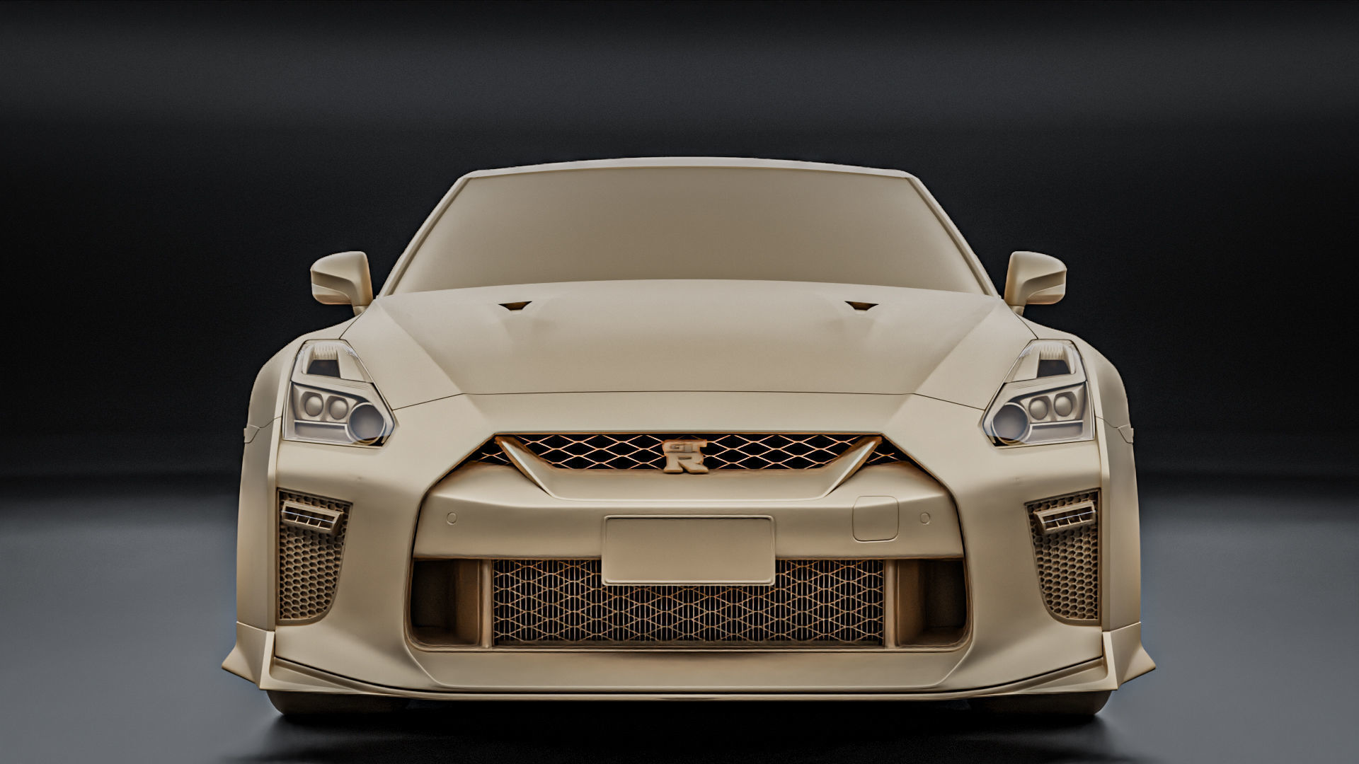 Nissan GTR R35 2022 3D model_19