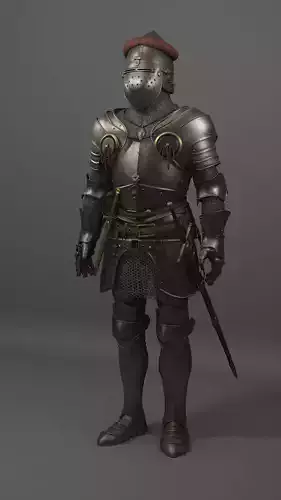 Knight in armor