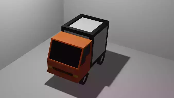 Low poly Truck FREE