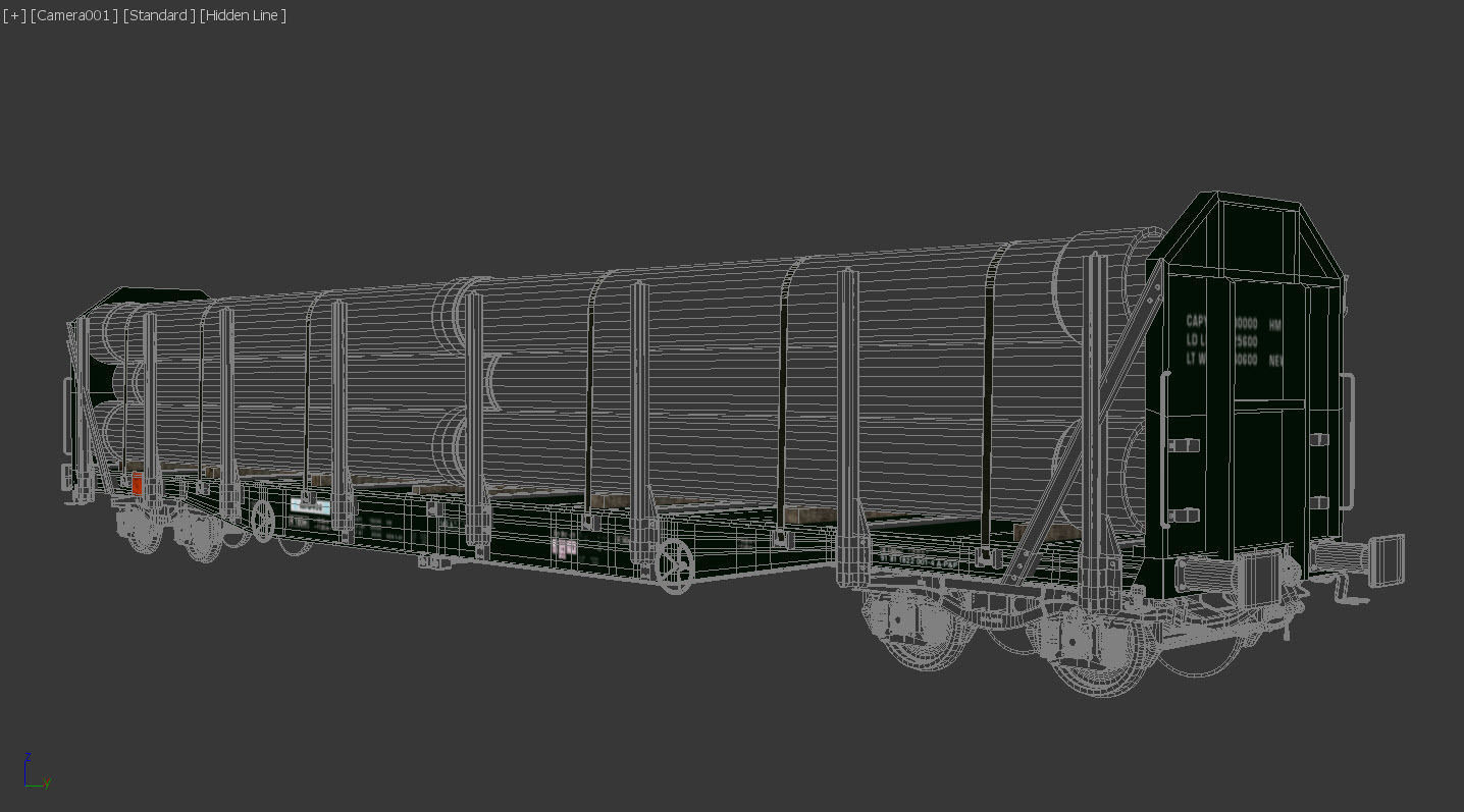 wagons pack 3D model_20