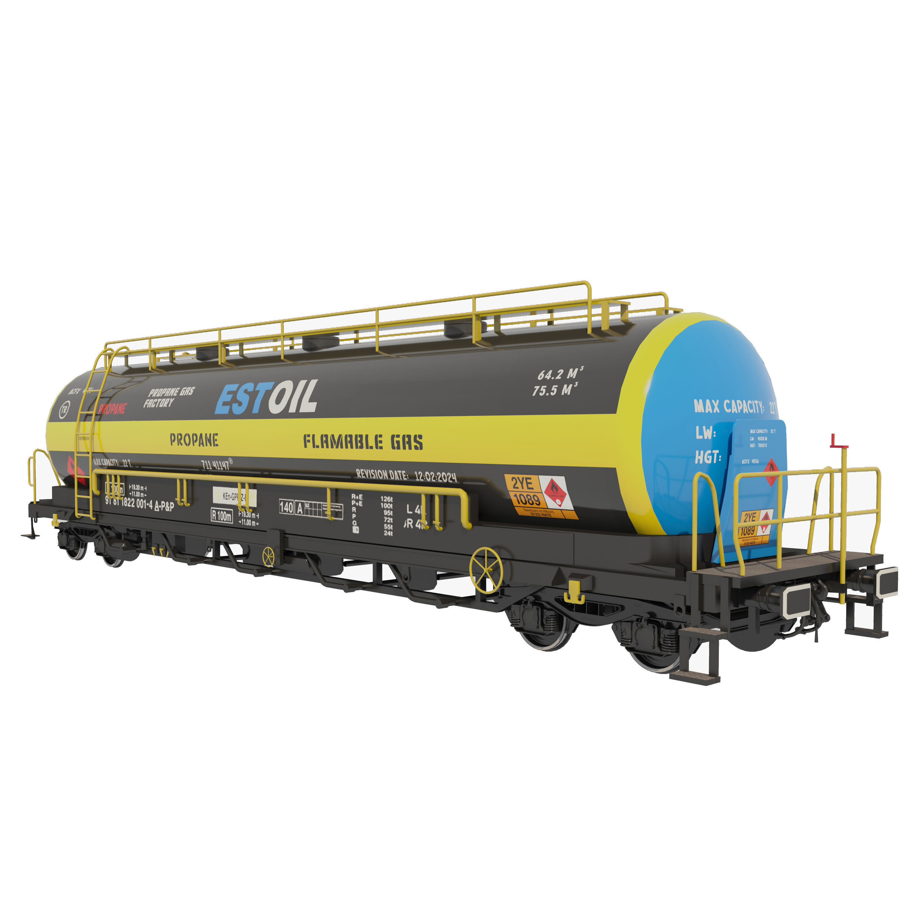 wagons pack 3D model_28