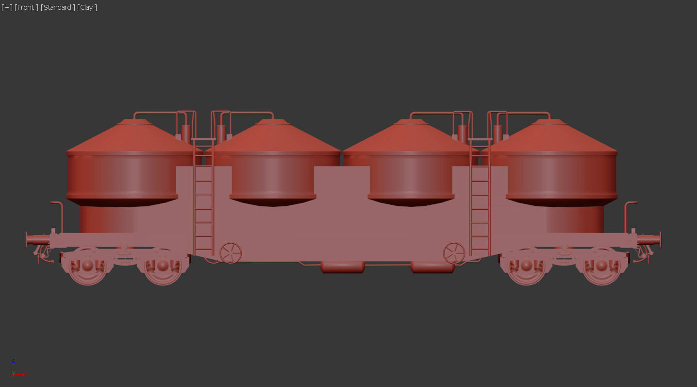 wagons pack 3D model_23