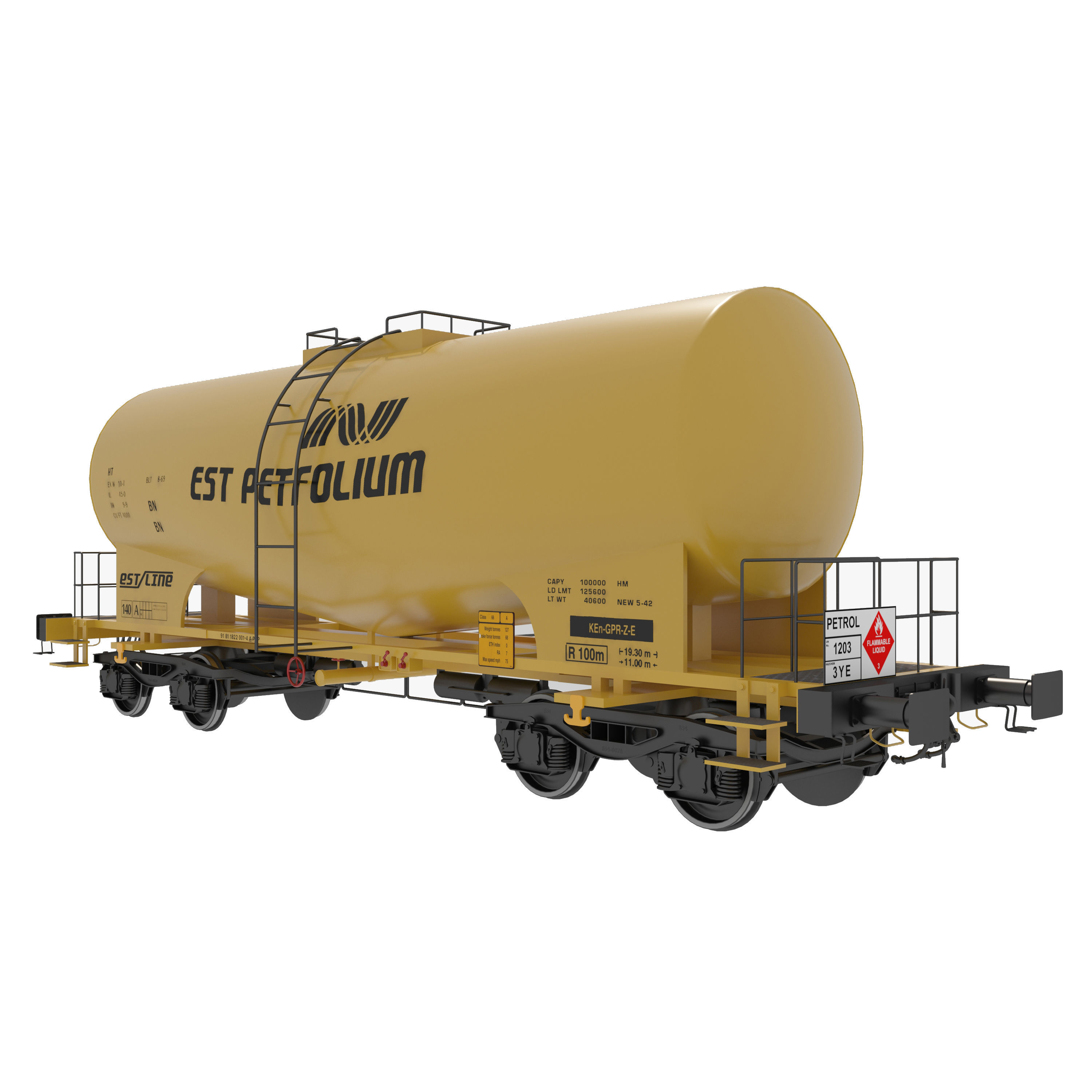 wagons pack 3D model_25