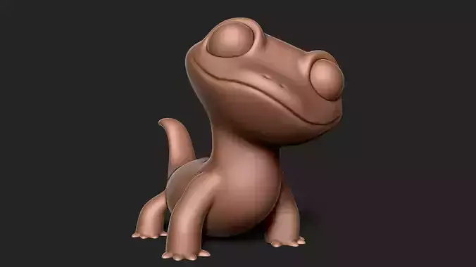 Gecko 3D print model