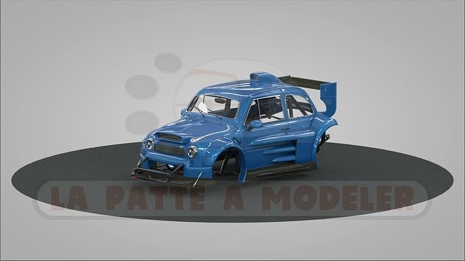 Fiat 500 HW LPAM 3D model