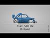 Fiat 500 HW LPAM 3D model_1