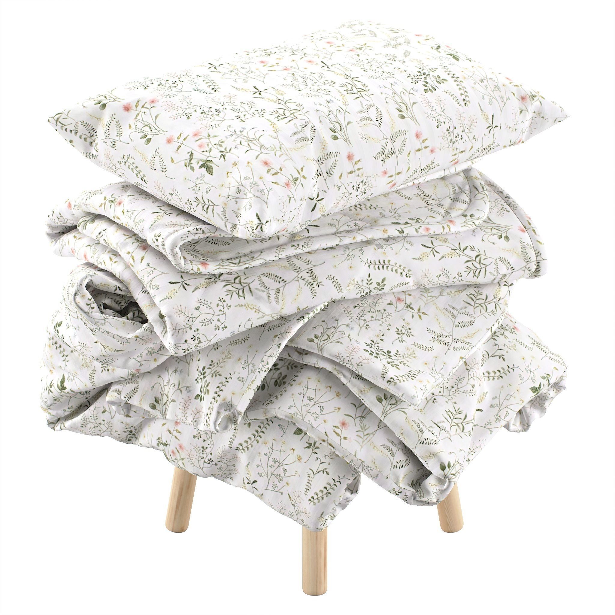 Ikea Trolldom Duvet Set 3D model_1