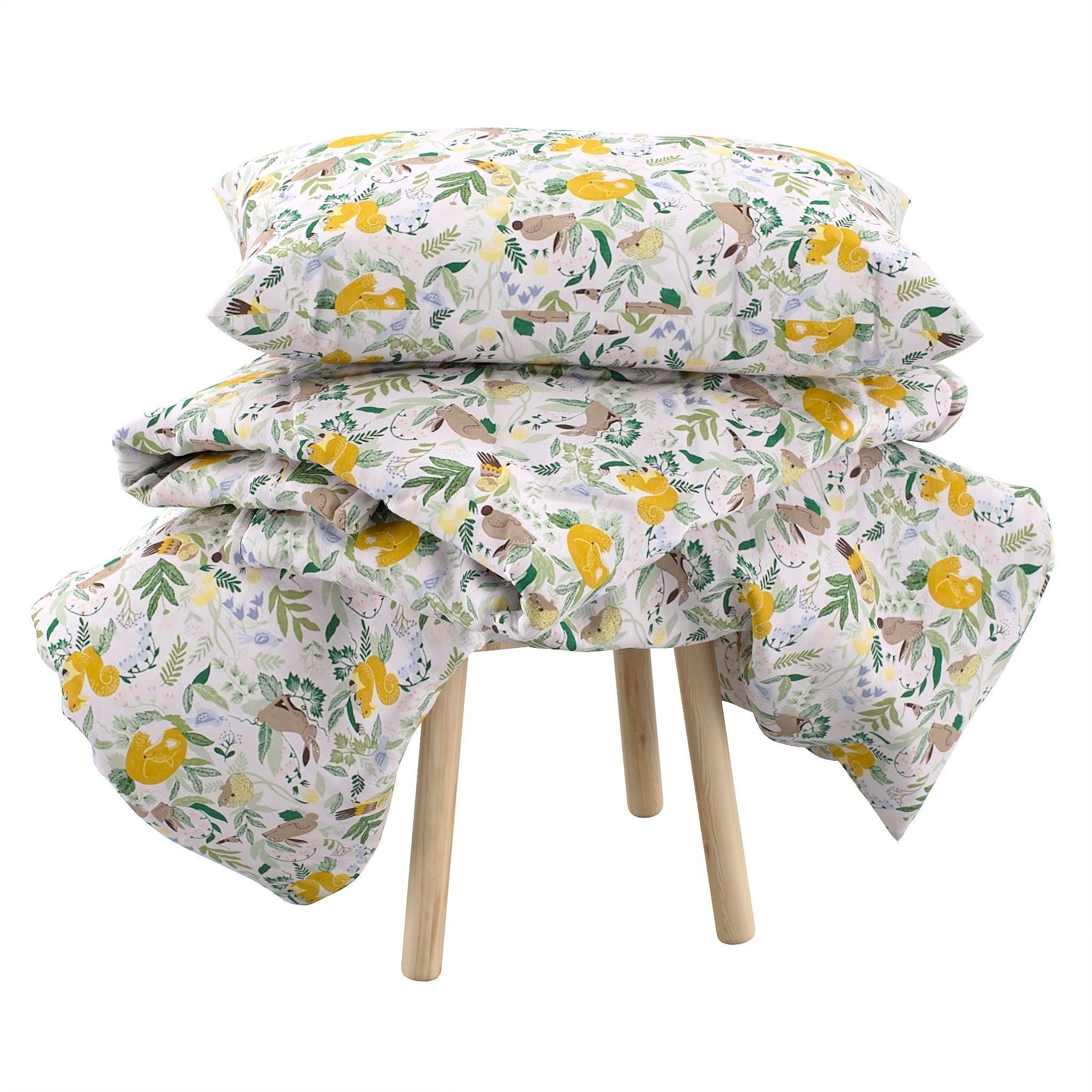 Ikea Trolldom Duvet Set 3D model_3