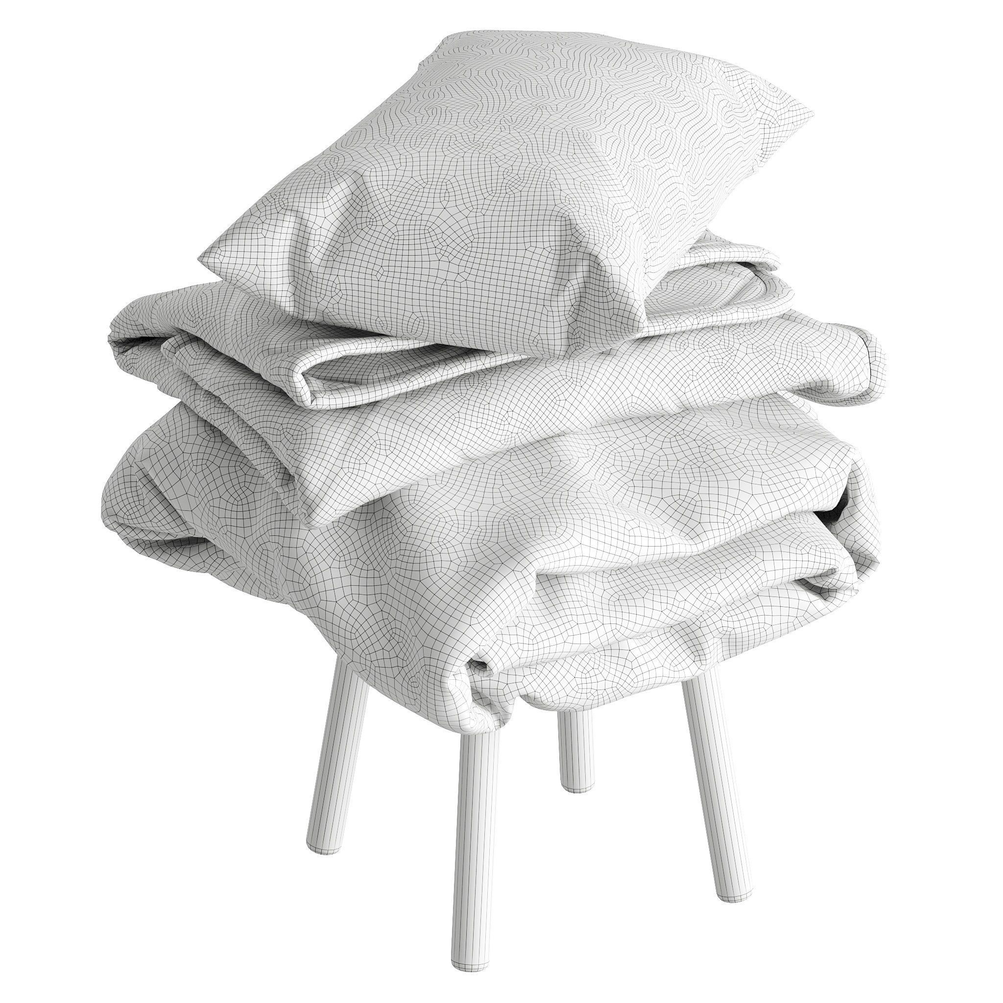 Ikea Trolldom Duvet Set 3D model_7
