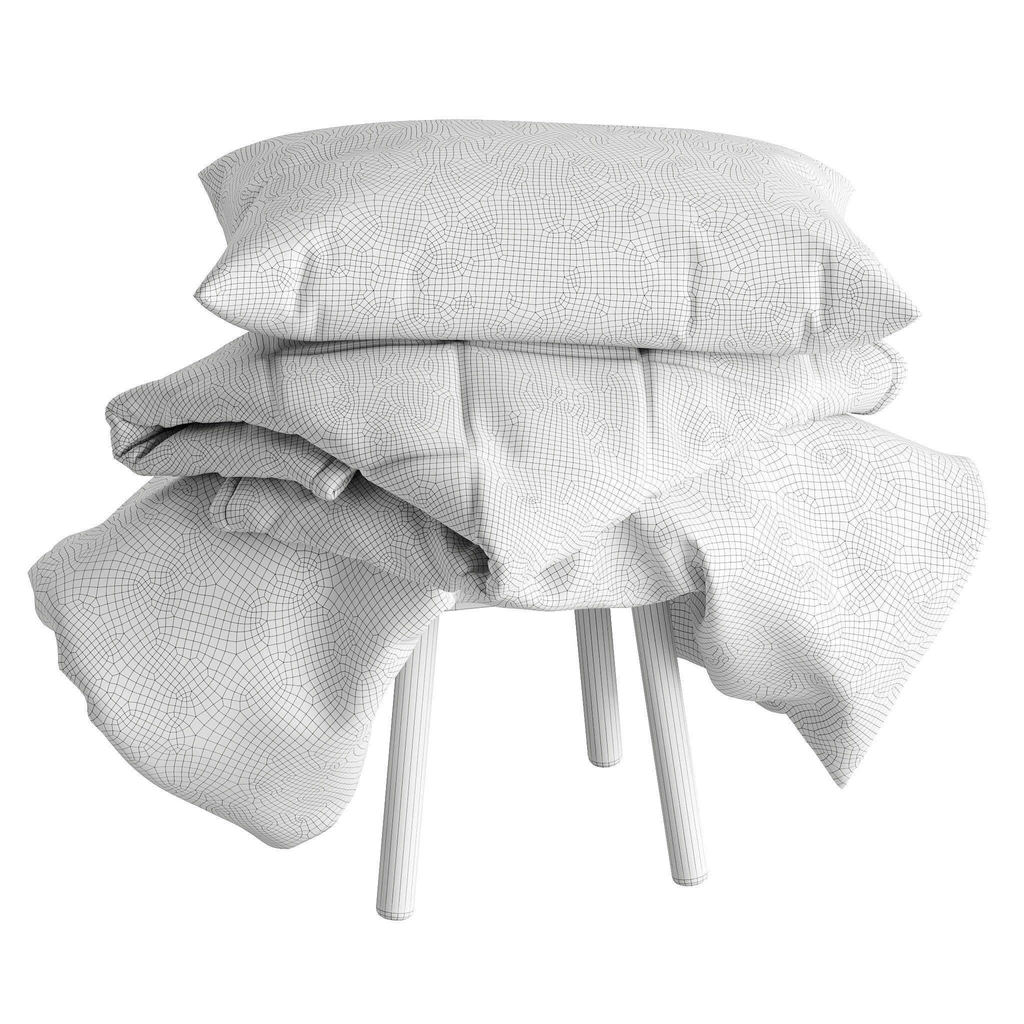 Ikea Trolldom Duvet Set 3D model_8