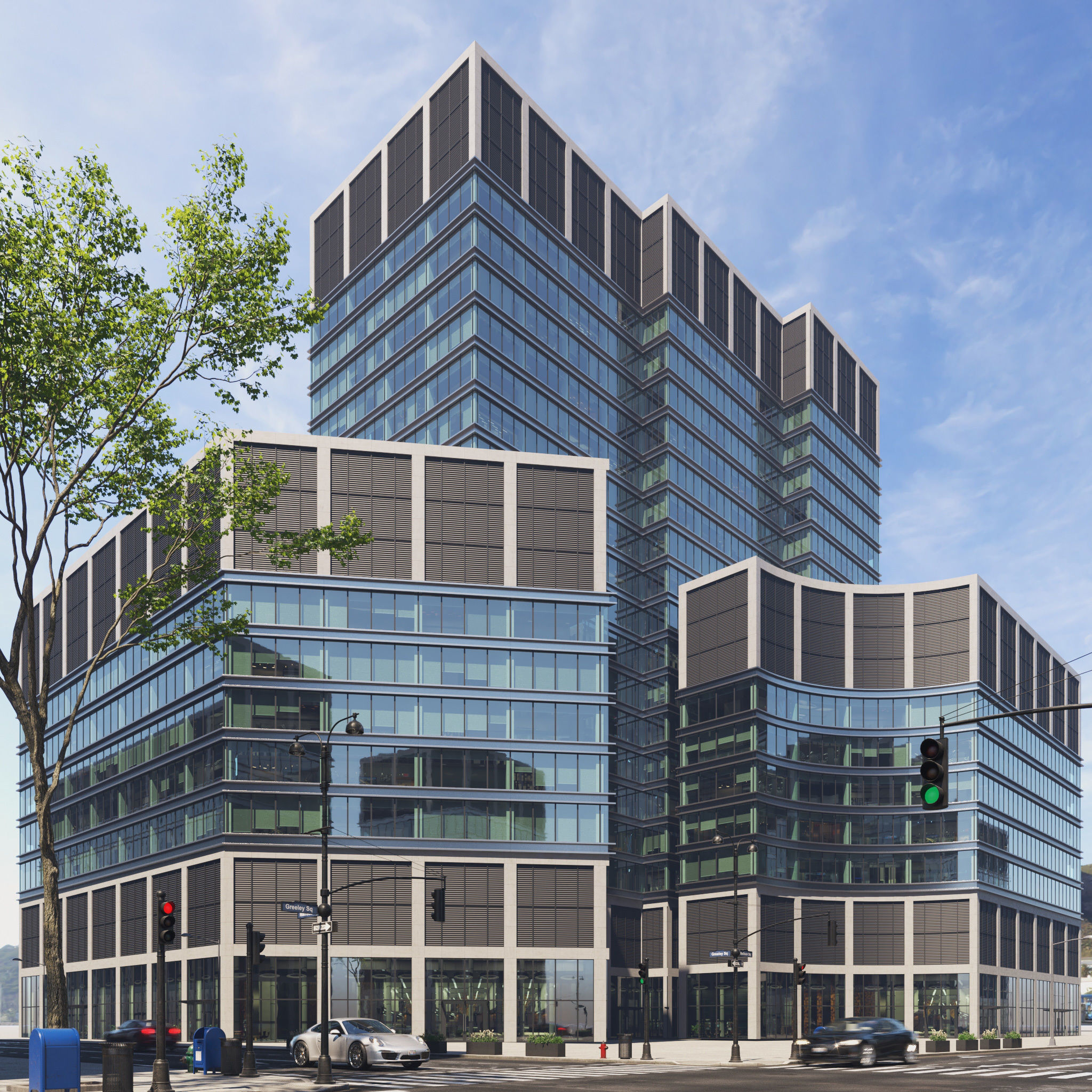 Archmodels vol 267 - collection of modular buildings 3D model_31