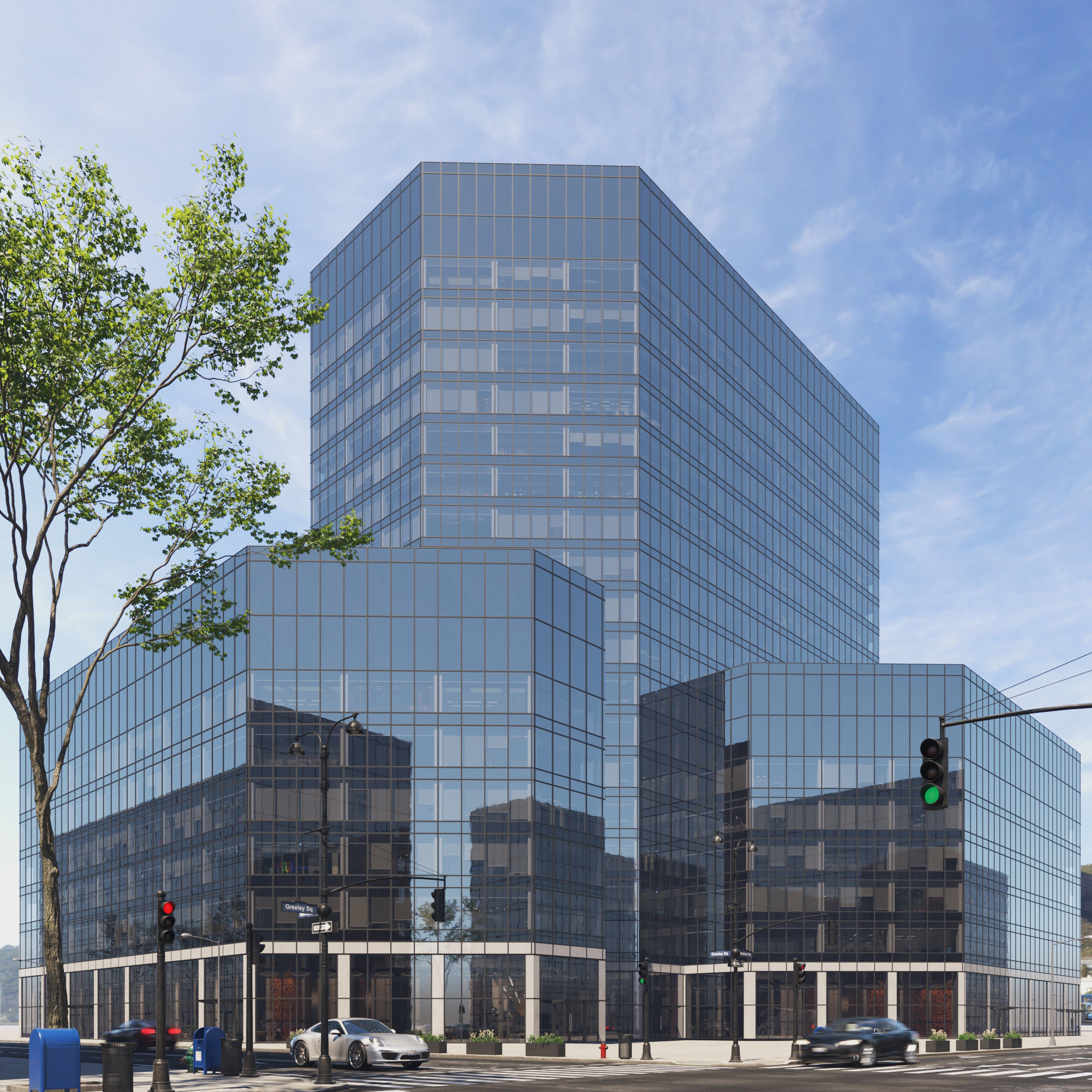 Archmodels vol 267 - collection of modular buildings 3D model_35