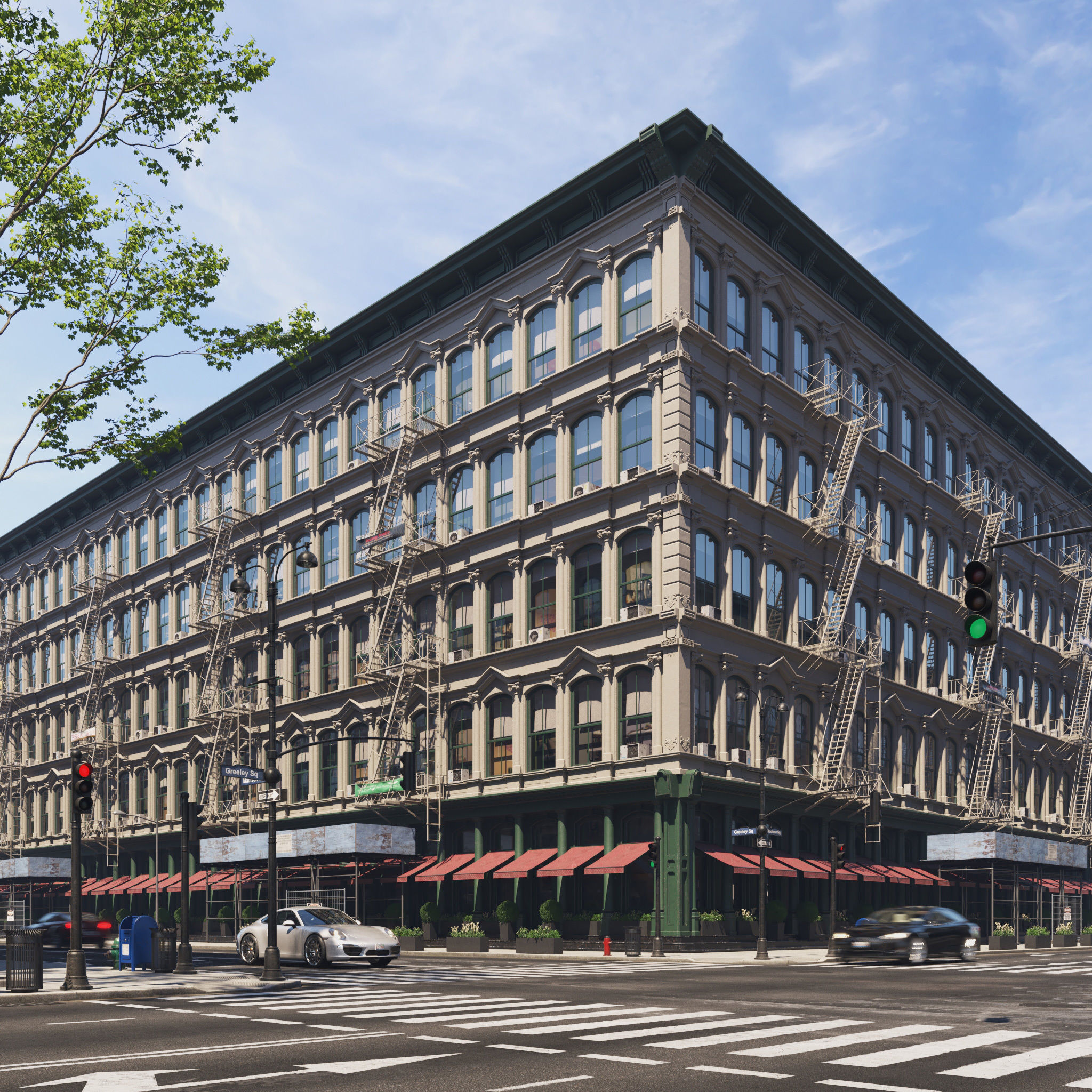 Archmodels vol 267 - collection of modular buildings 3D model_20