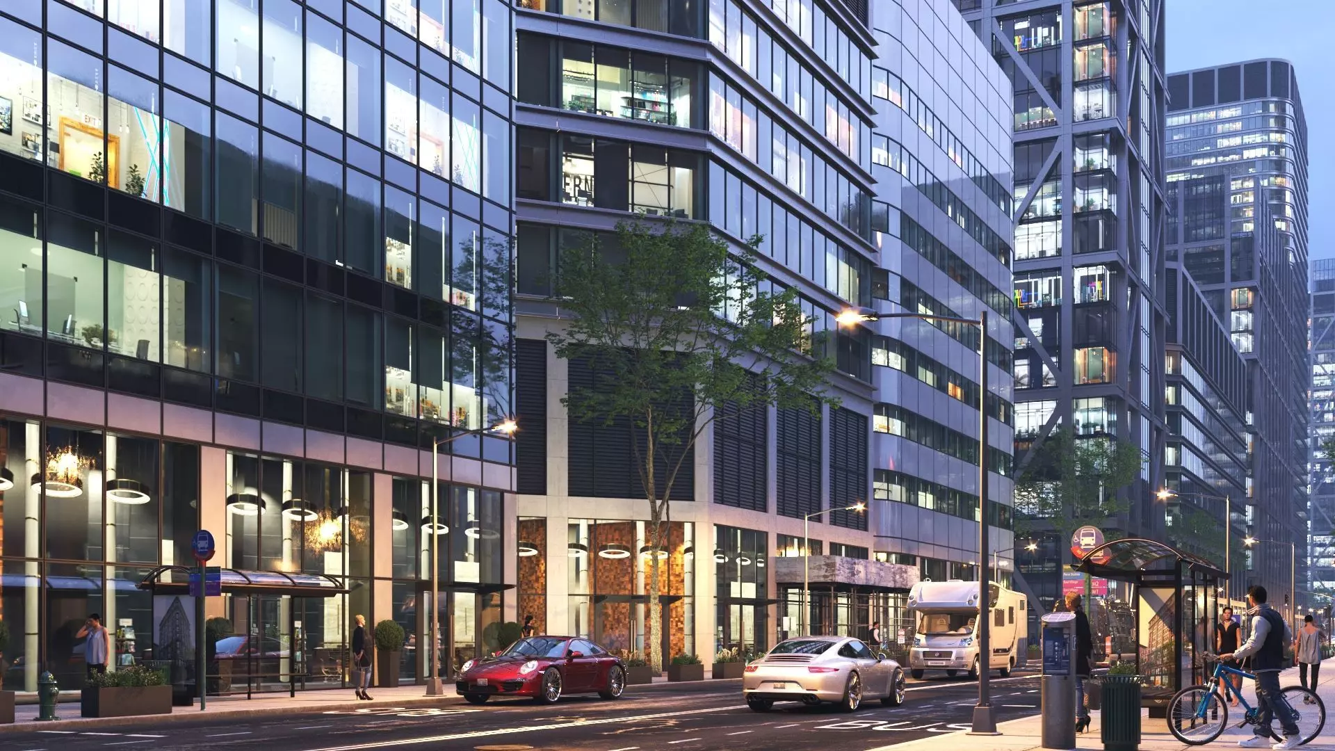 Archmodels vol 267 - collection of modular buildings 3D model_0