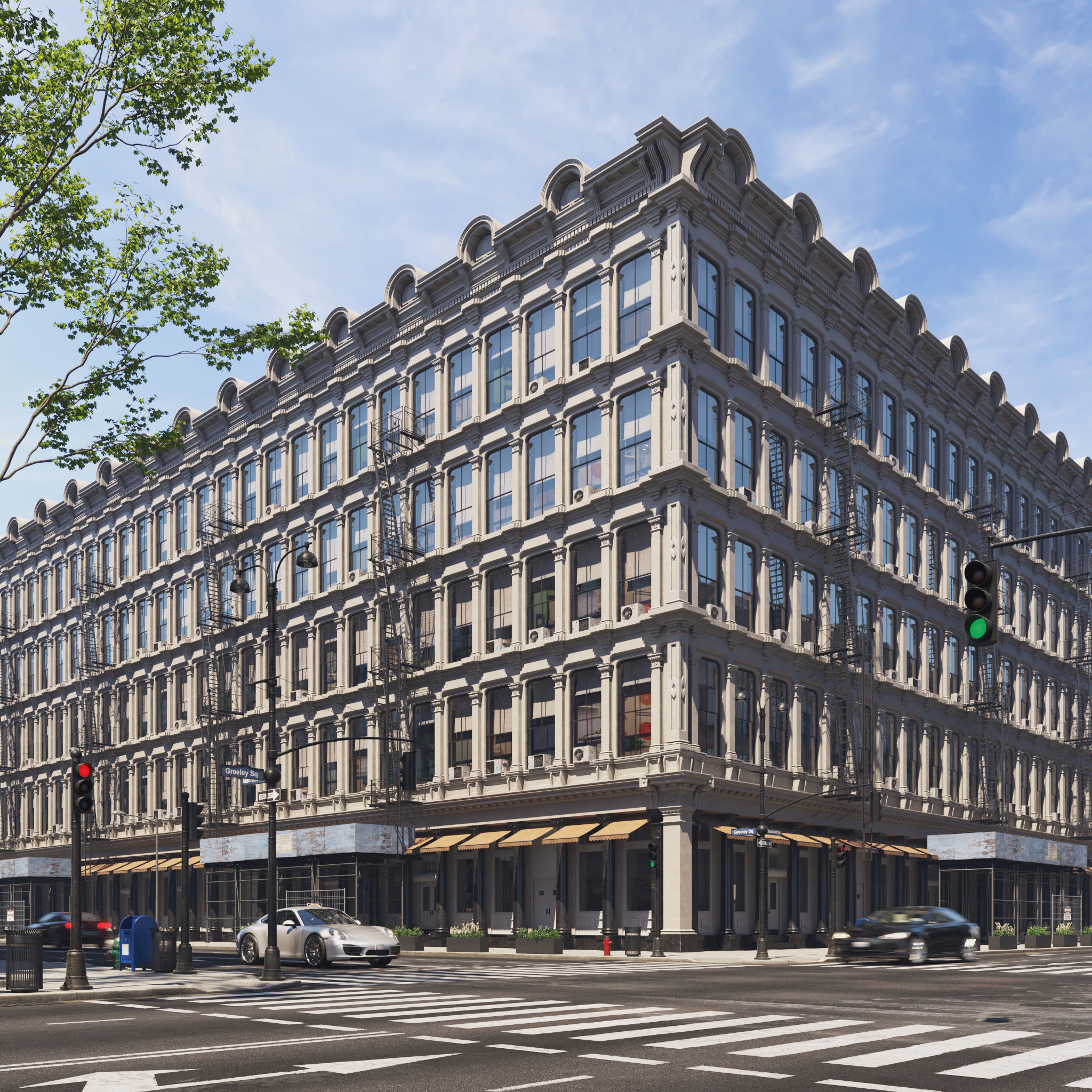 Archmodels vol 267 - collection of modular buildings 3D model_22