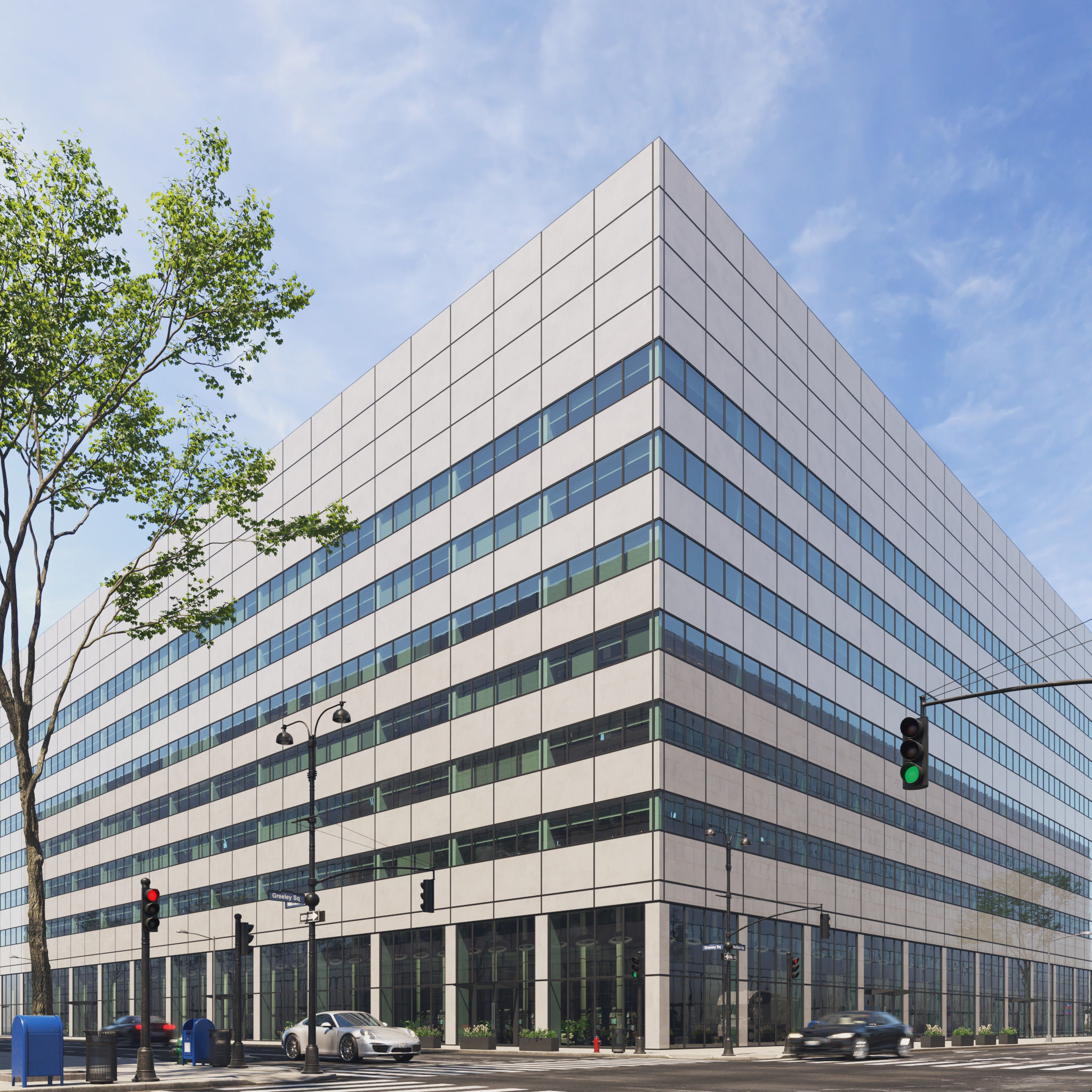 Archmodels vol 267 - collection of modular buildings 3D model_26