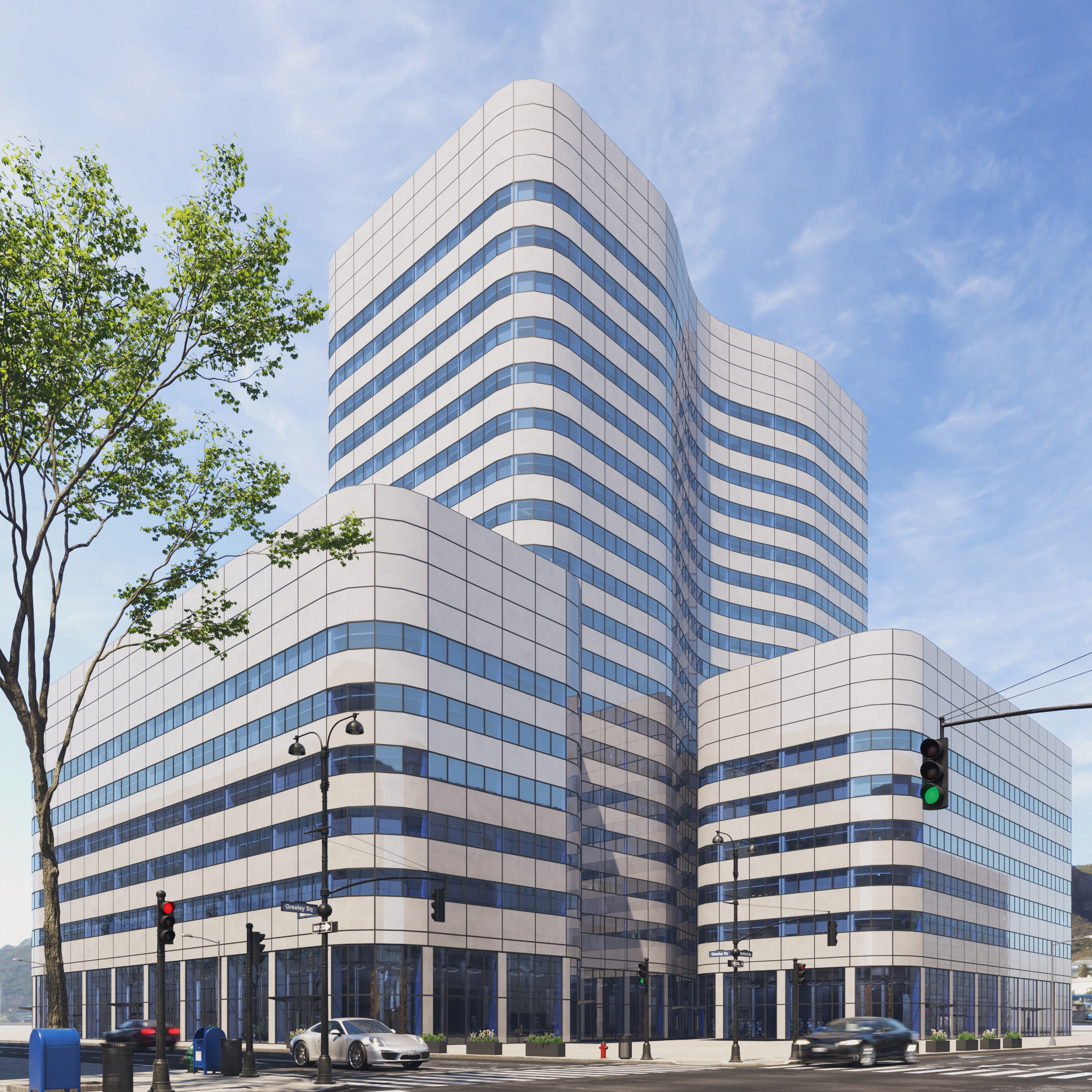 Archmodels vol 267 - collection of modular buildings 3D model_36