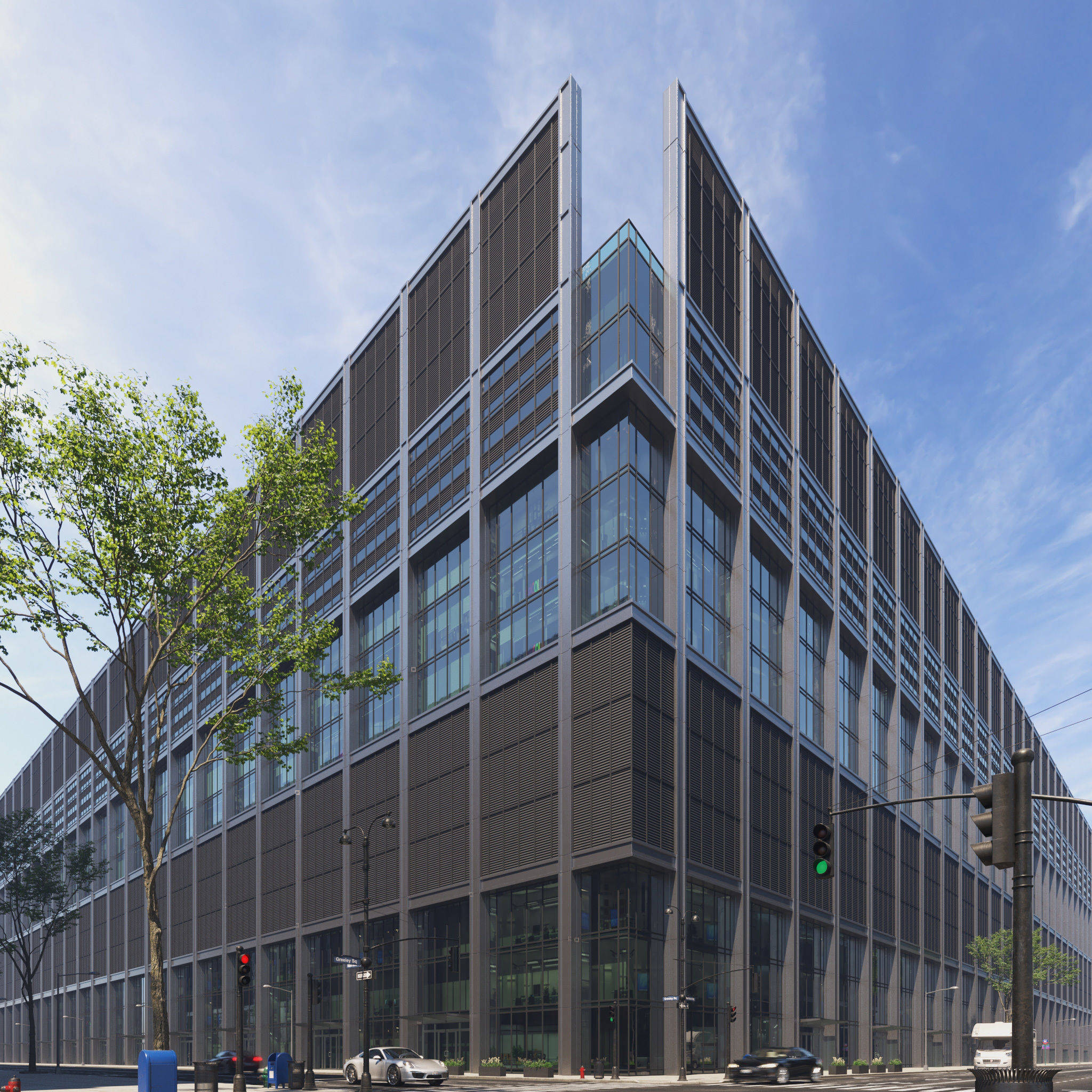 Archmodels vol 267 - collection of modular buildings 3D model_33