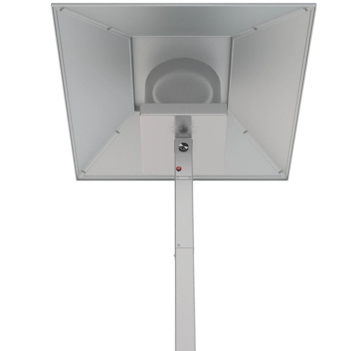 Wooden Look Patio Heater 3D model_6