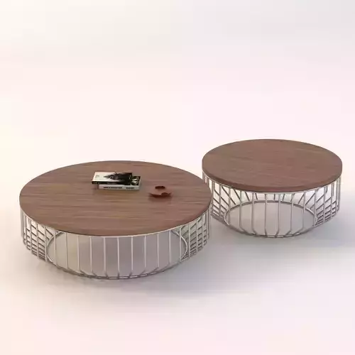 Wired Coffee Table Wood