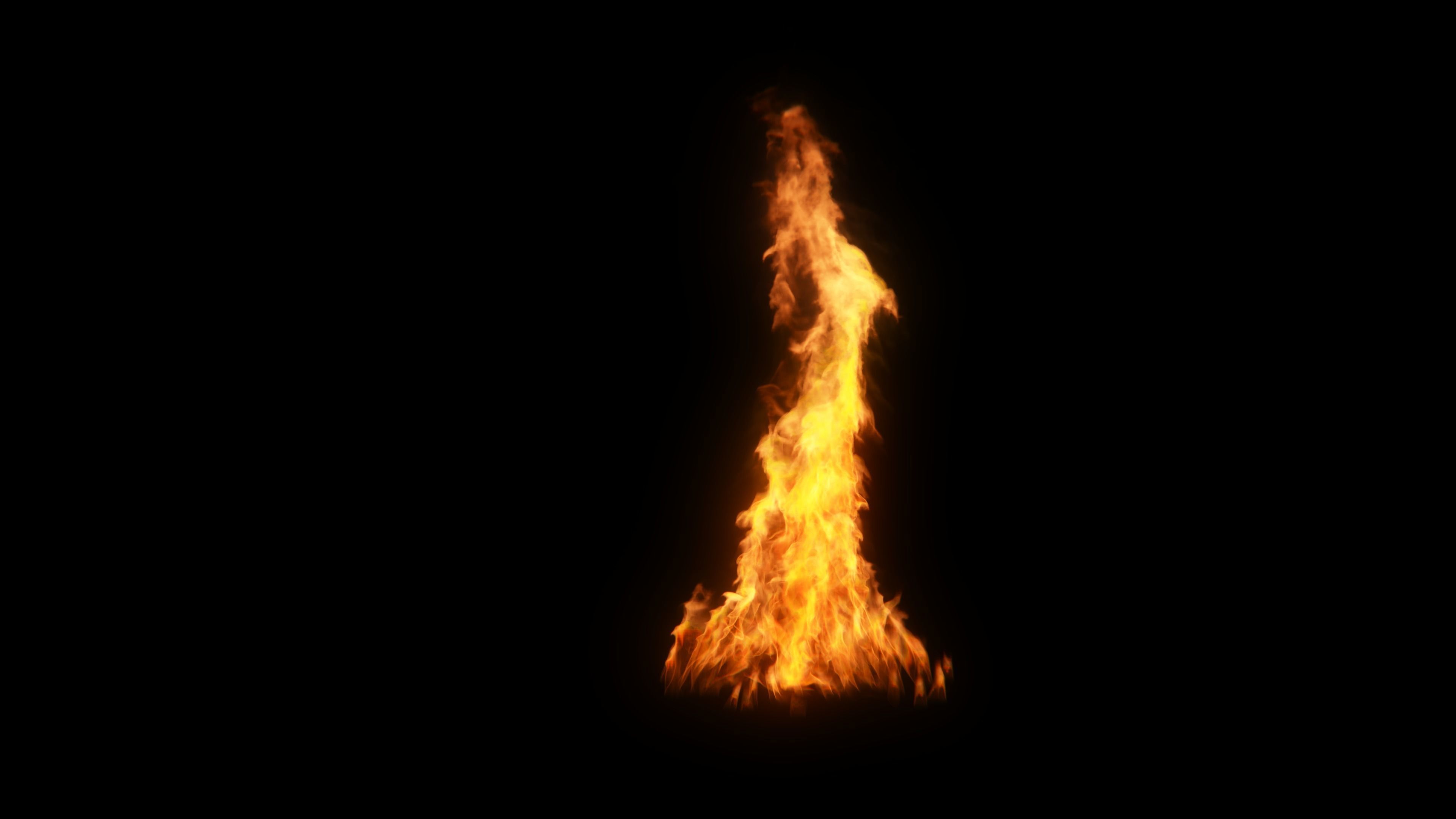 3D Fireplace Animation 3D model_97