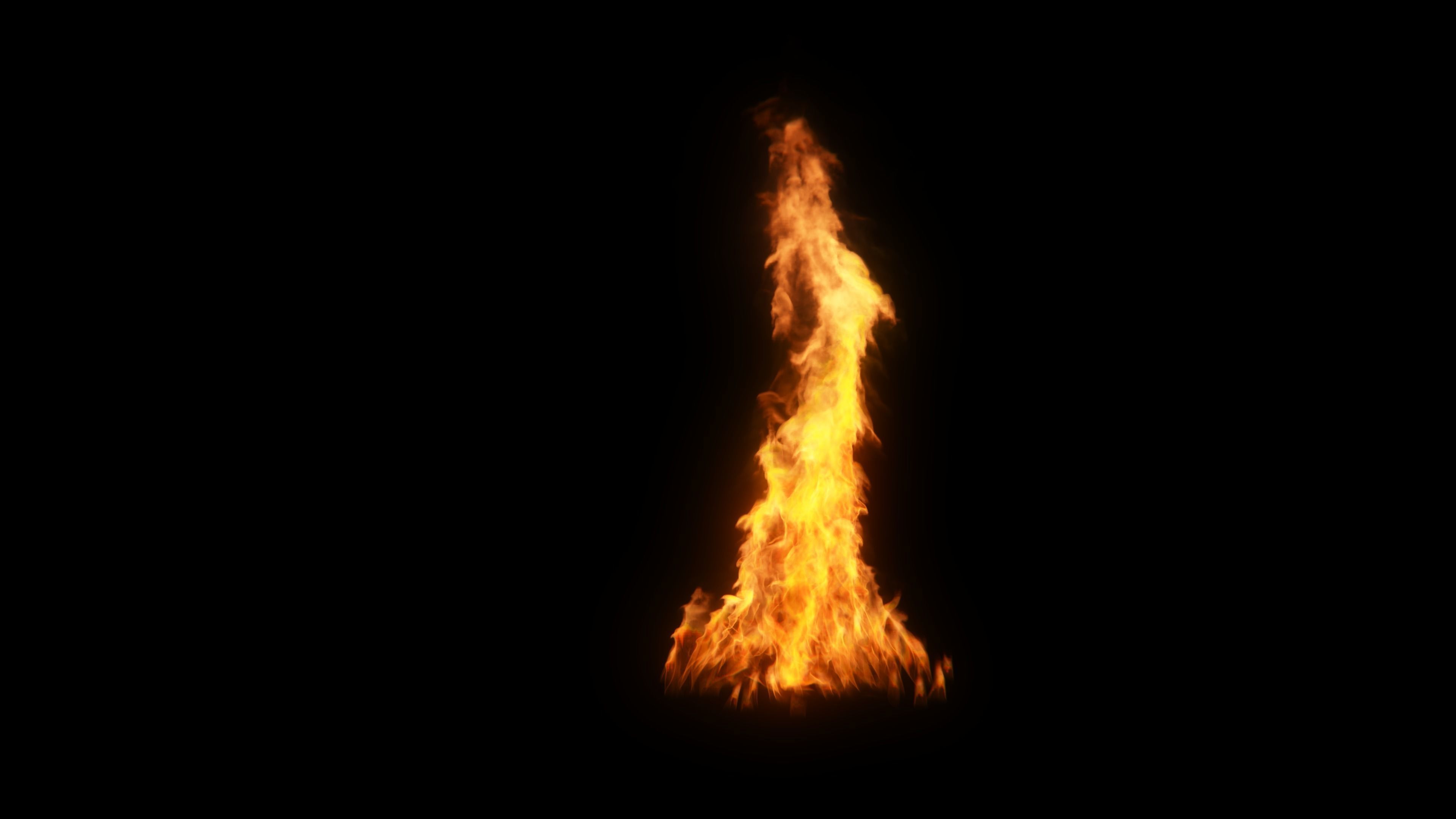 3D Fireplace Animation 3D model_96