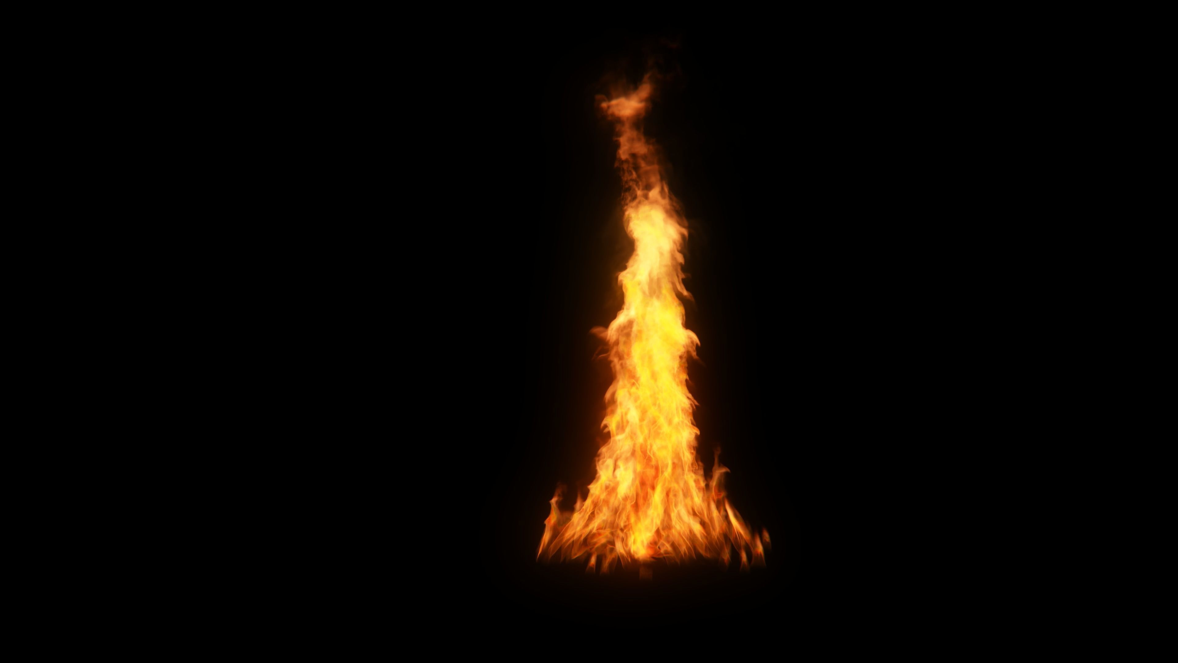 3D Fireplace Animation 3D model_64