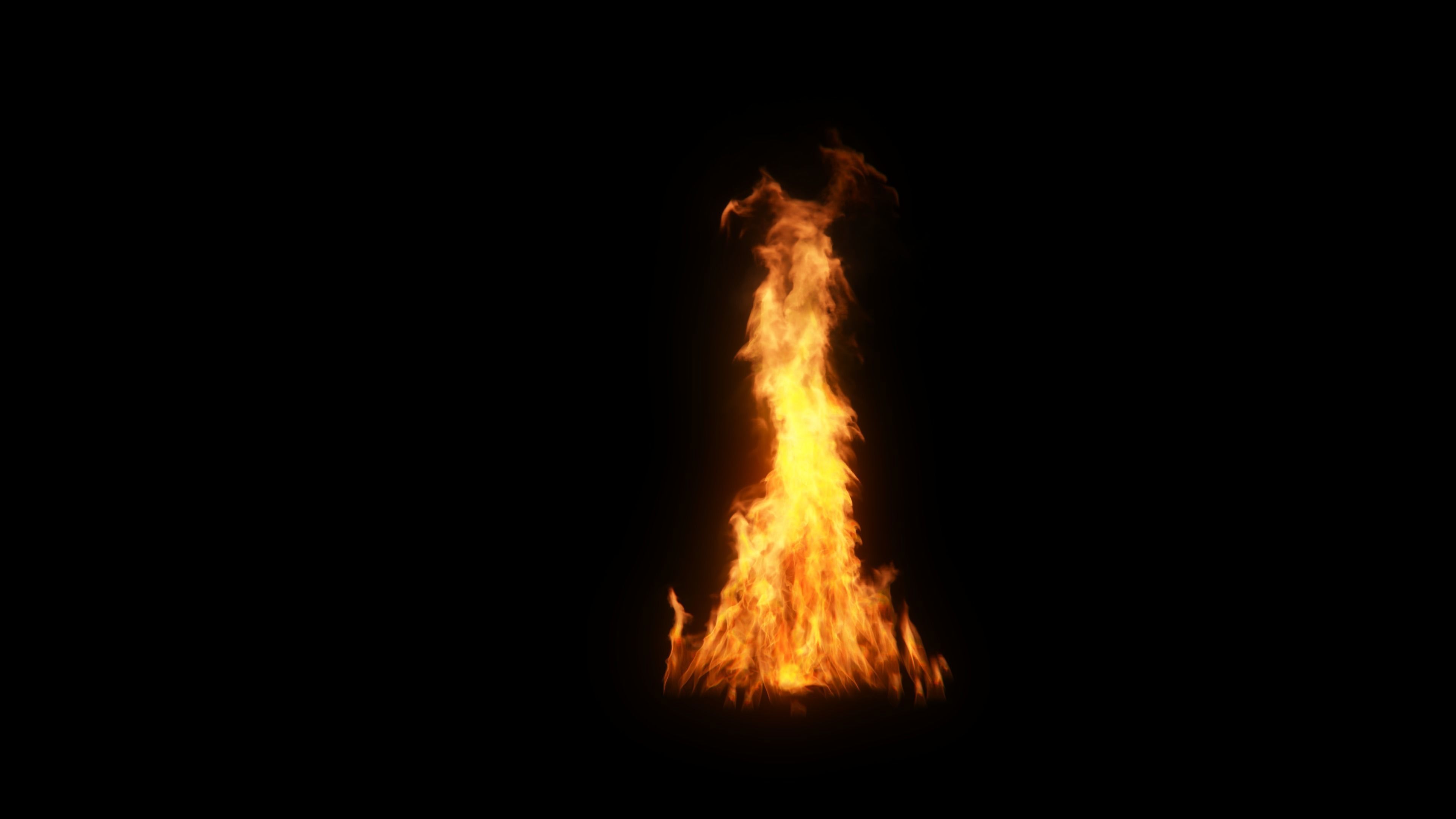 3D Fireplace Animation 3D model_48