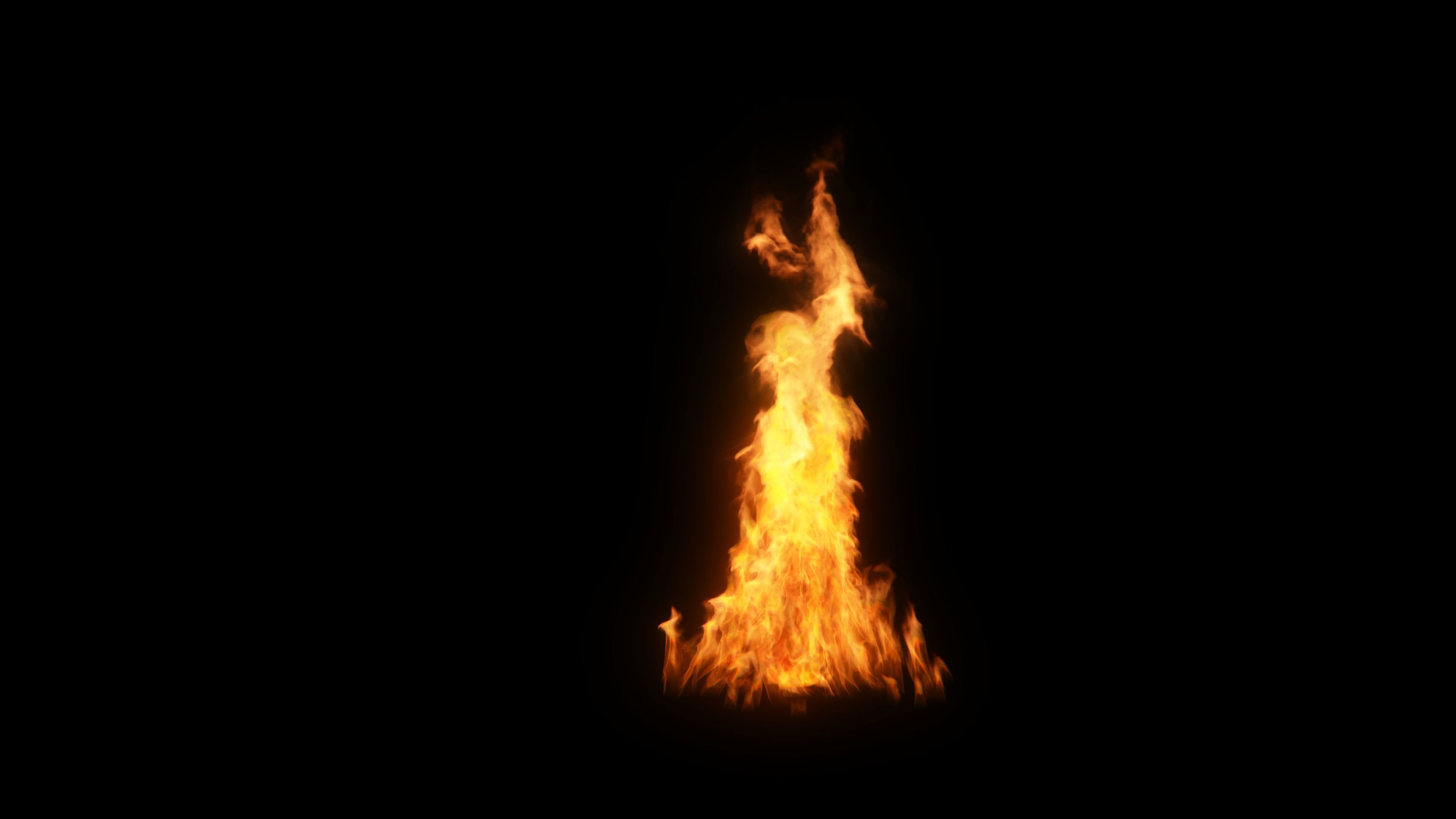 3D Fireplace Animation 3D model_29