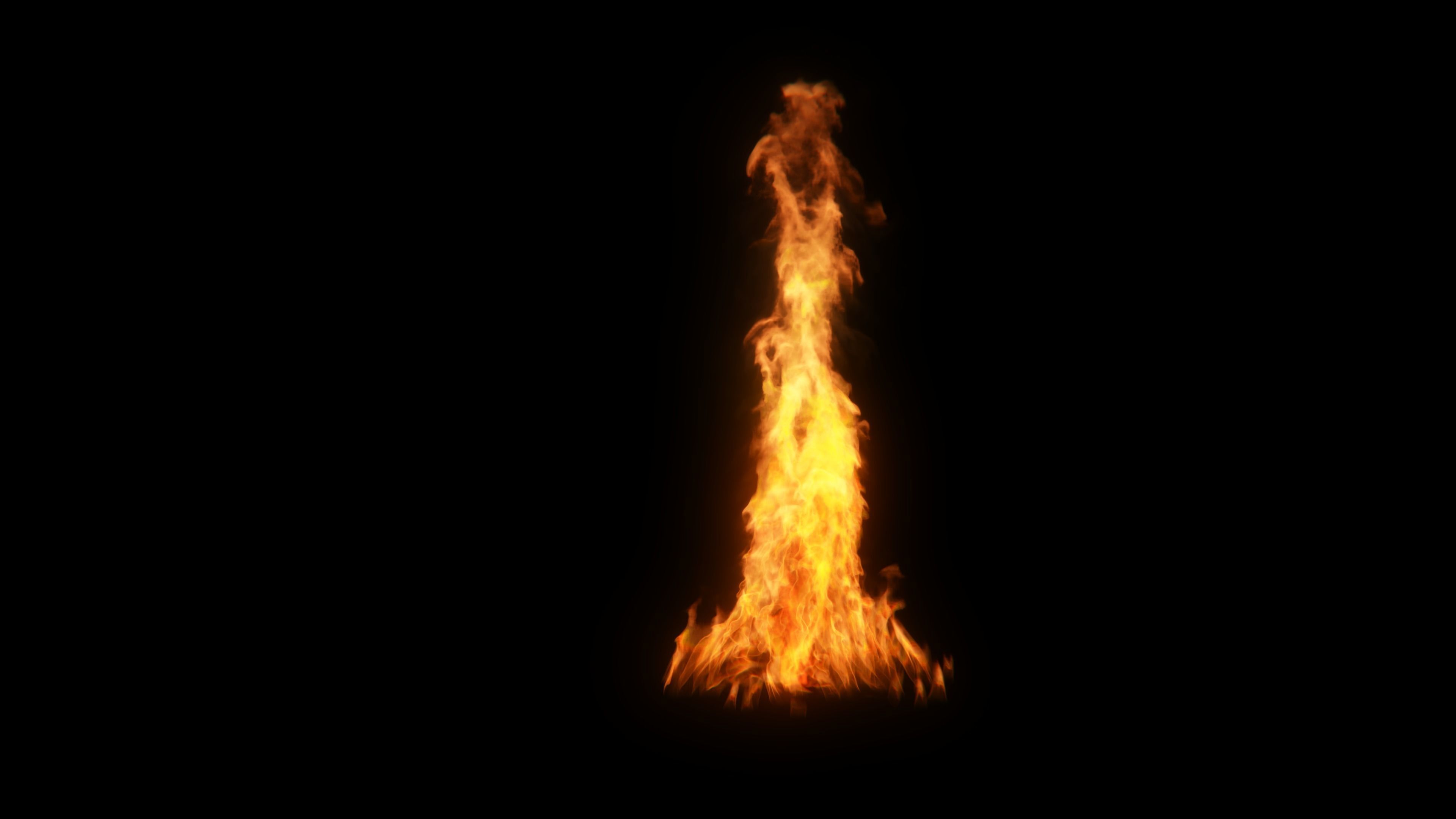 3D Fireplace Animation 3D model_76