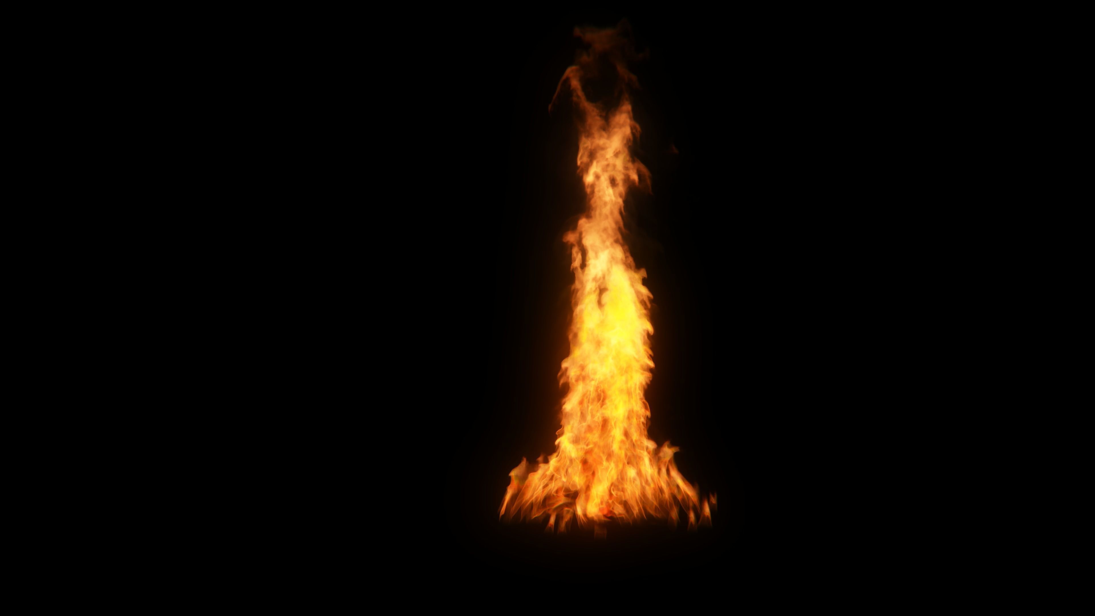 3D Fireplace Animation 3D model_78