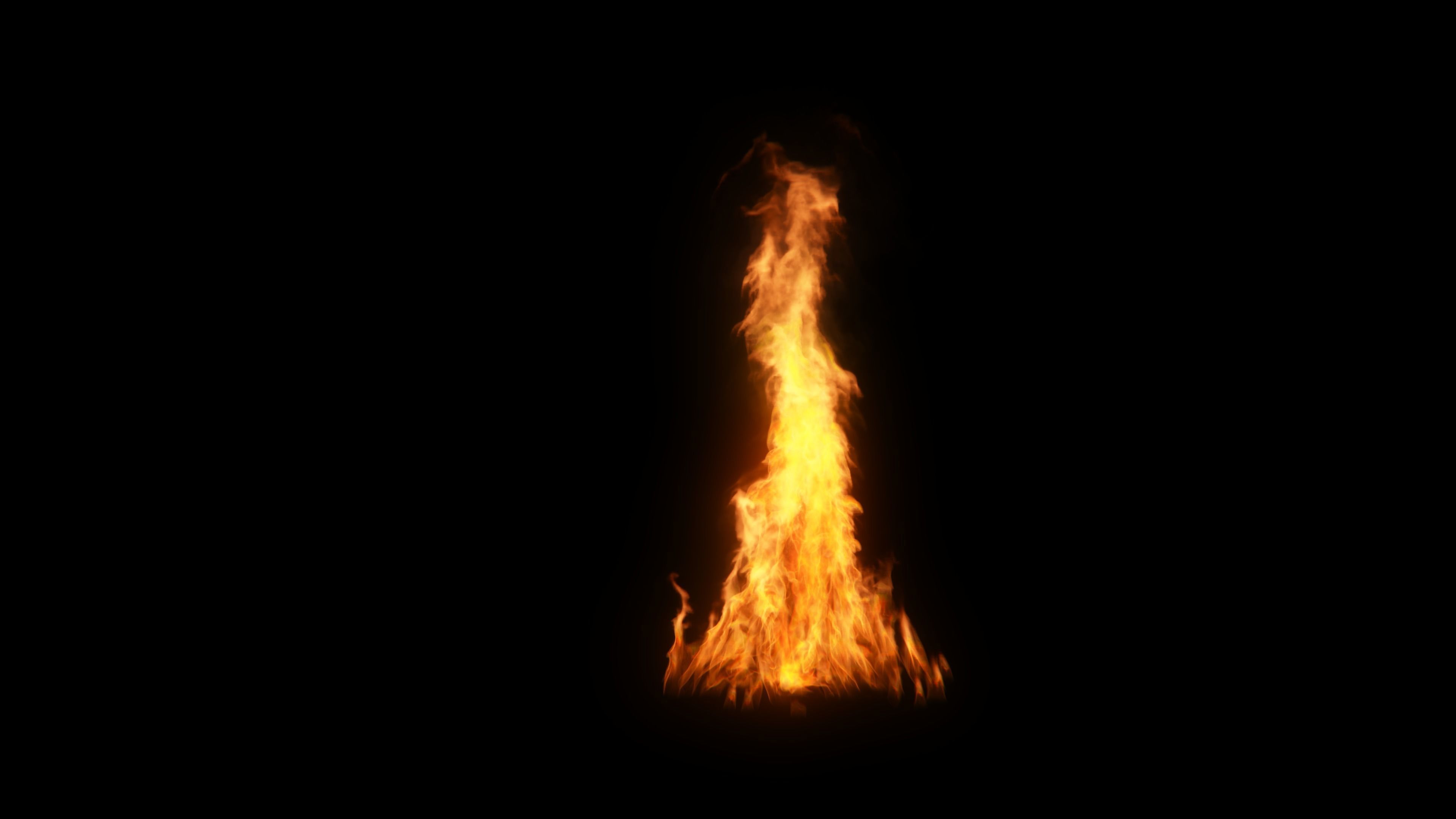 3D Fireplace Animation 3D model_46