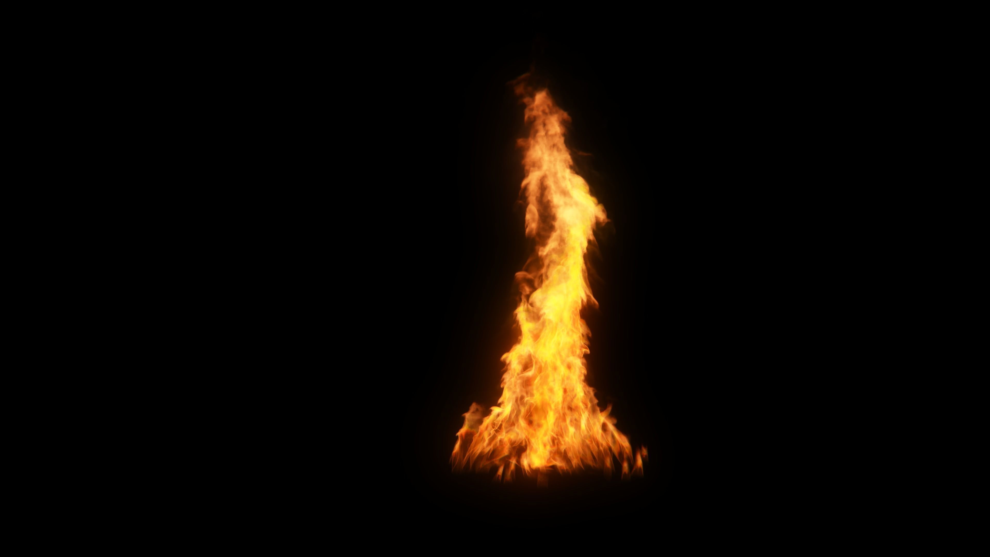 3D Fireplace Animation 3D model_98