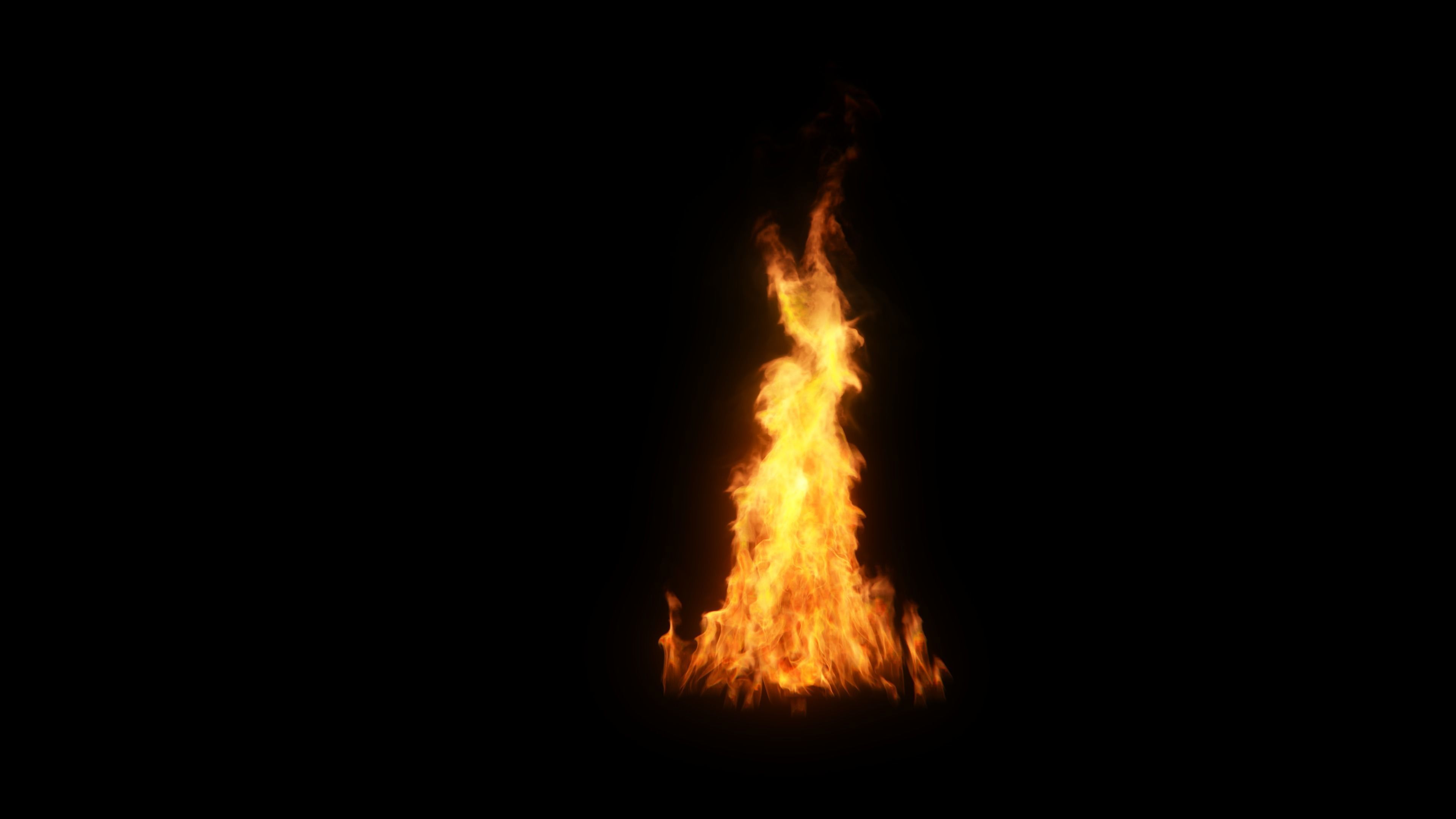 3D Fireplace Animation 3D model_26