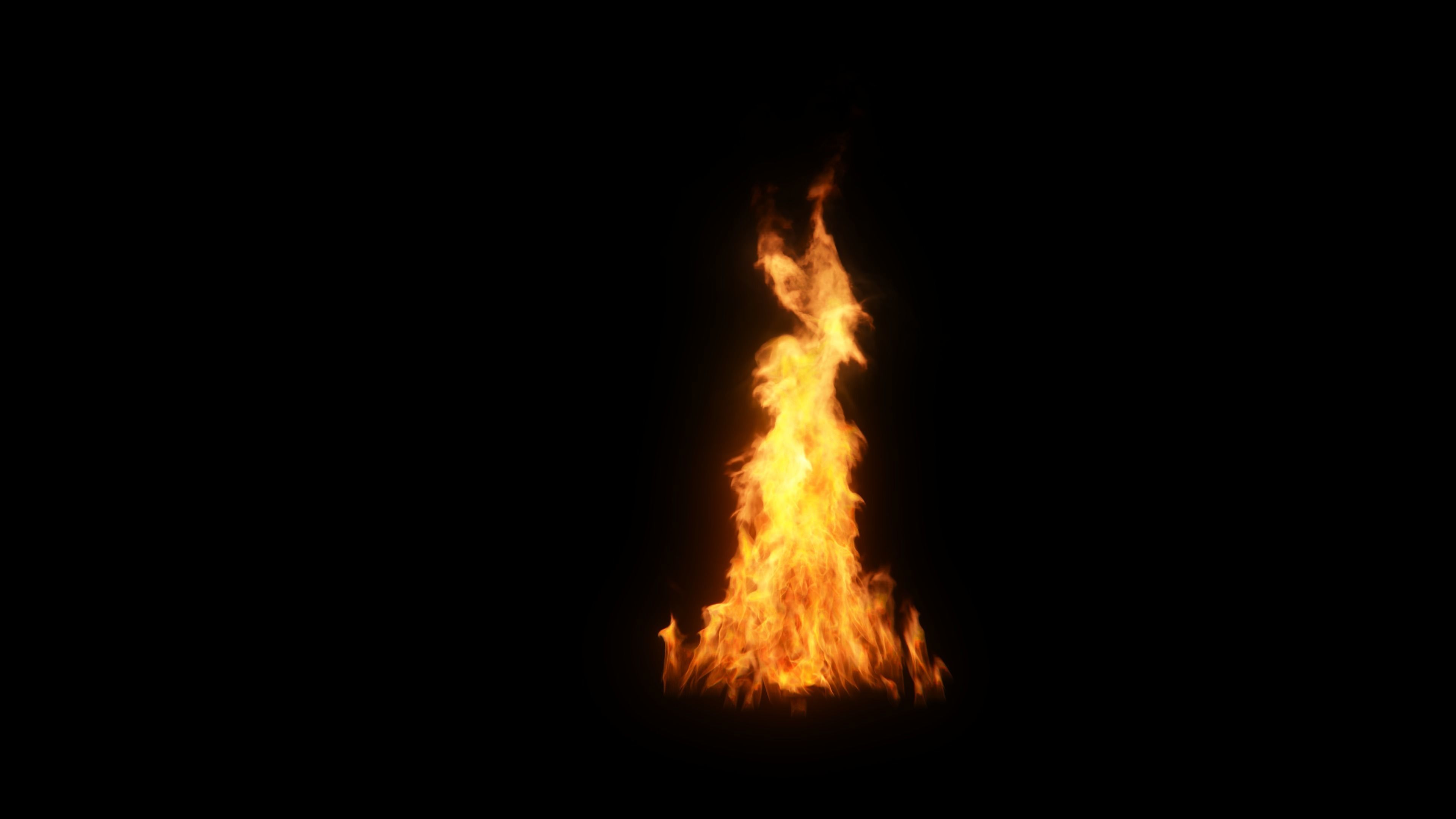 3D Fireplace Animation 3D model_34