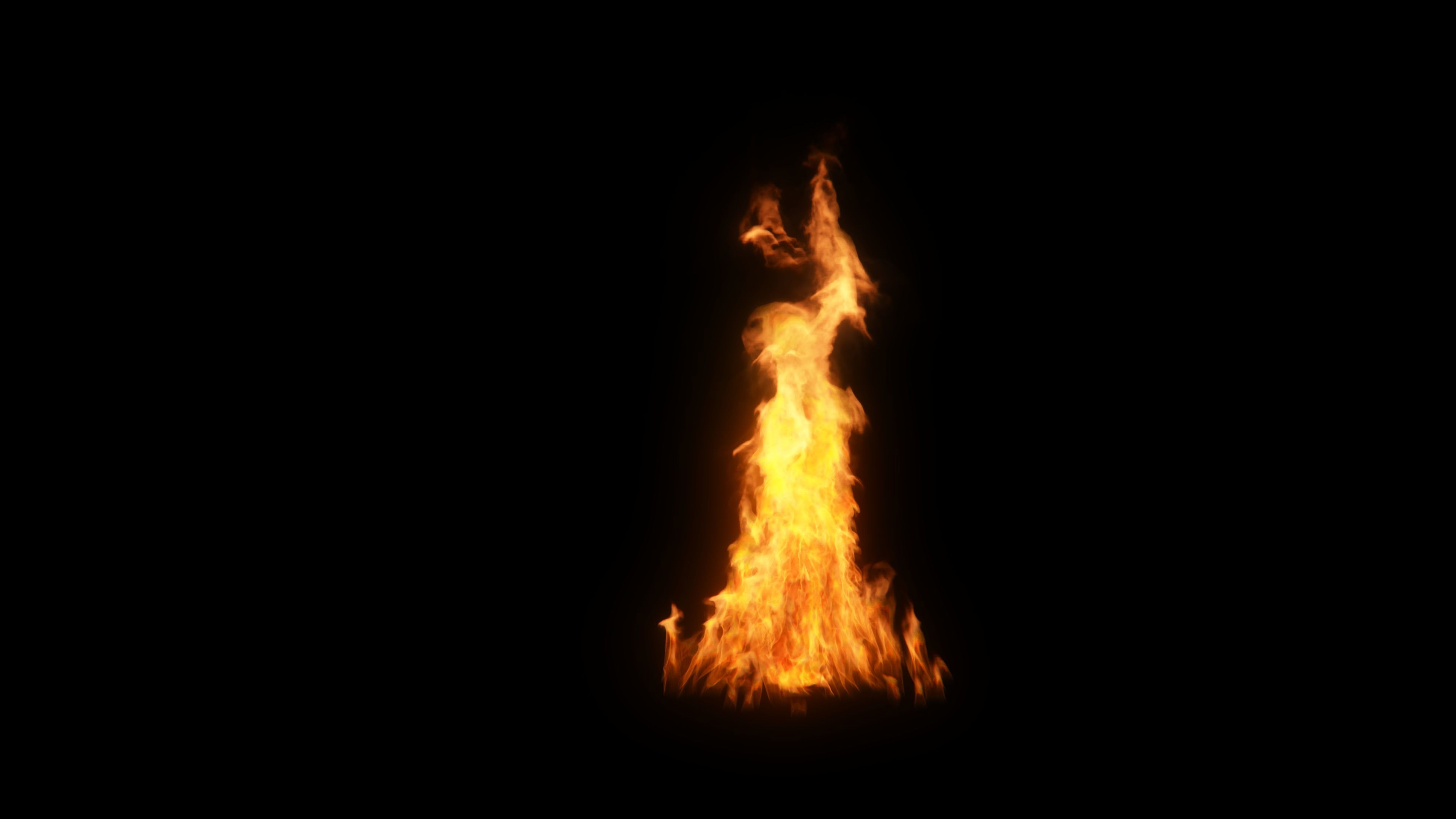 3D Fireplace Animation 3D model_31