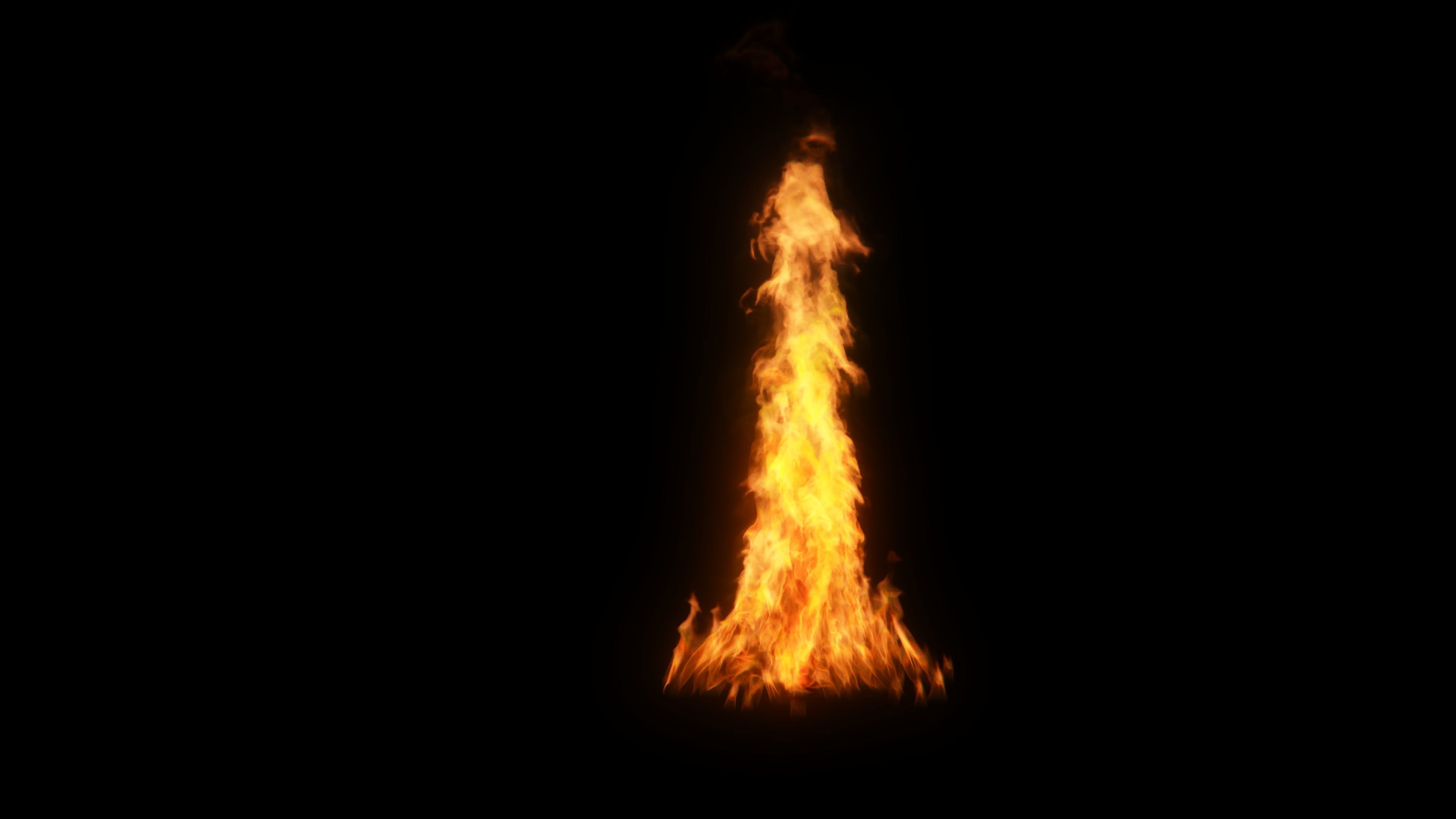 3D Fireplace Animation 3D model_70