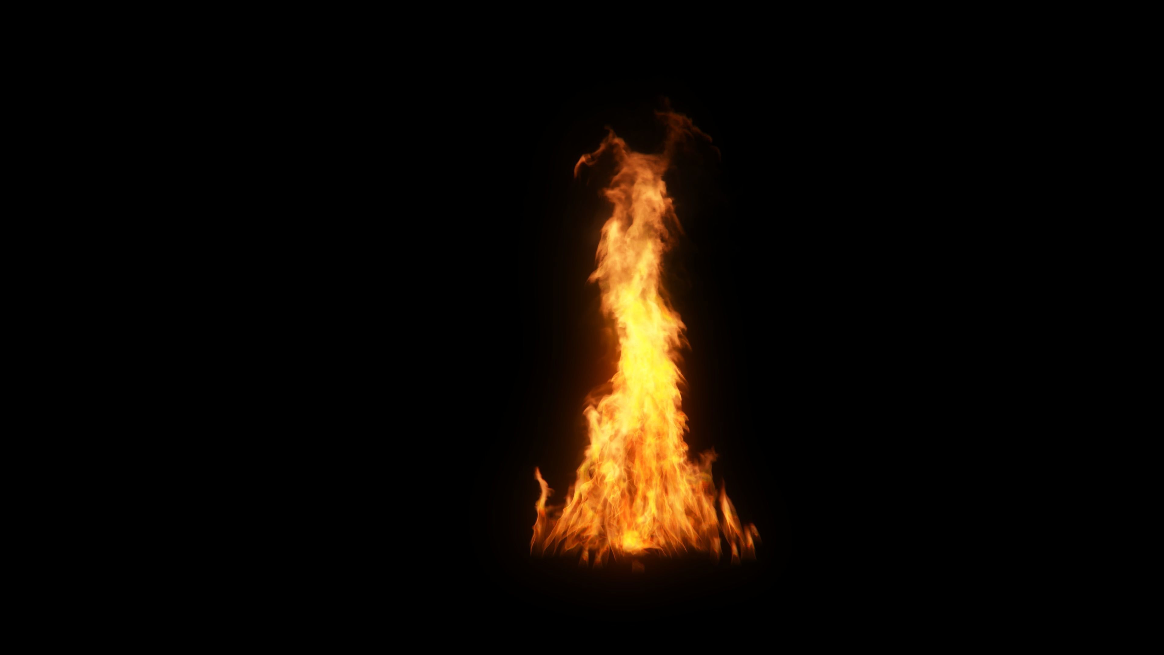 3D Fireplace Animation 3D model_44