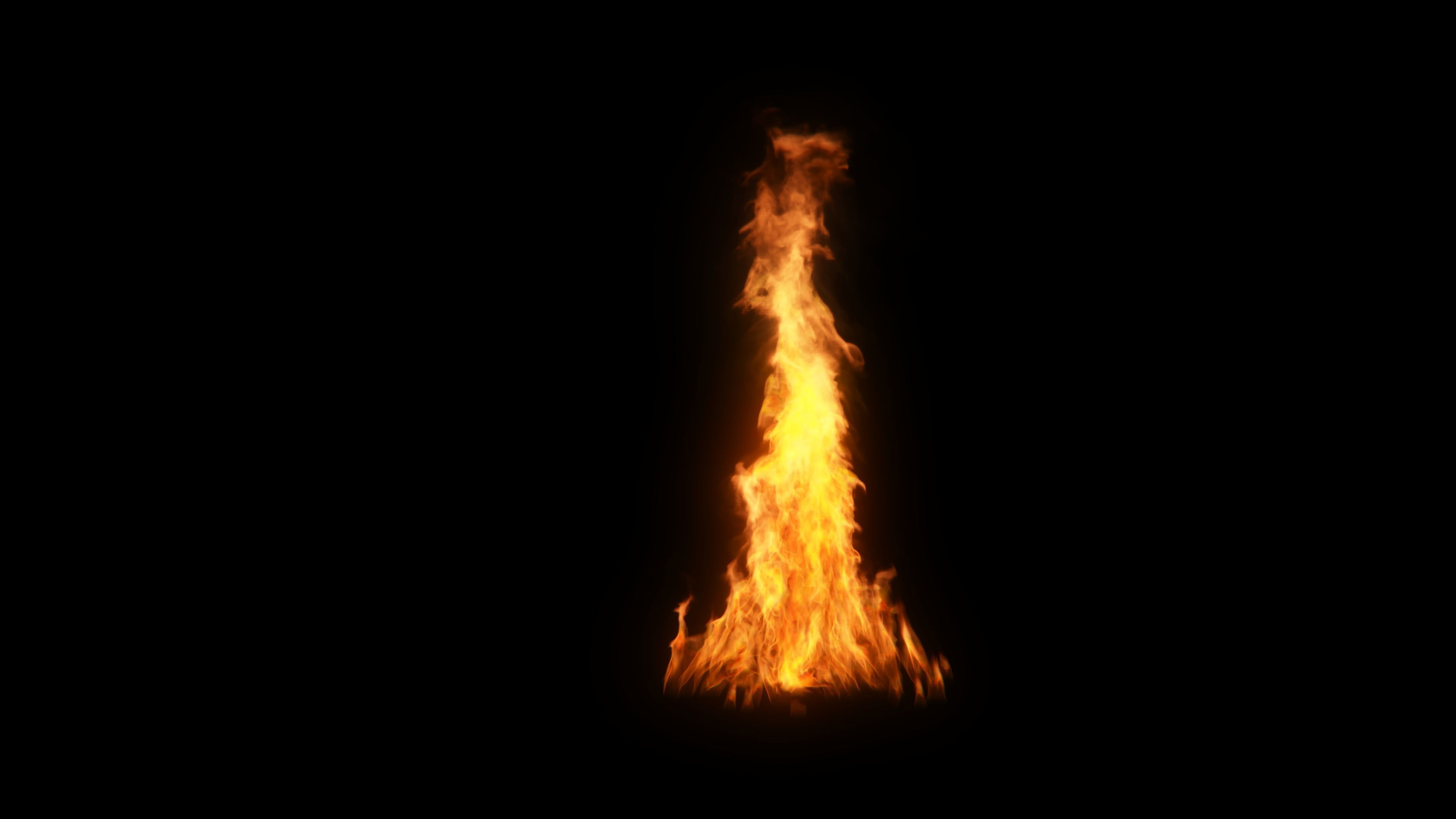 3D Fireplace Animation 3D model_51