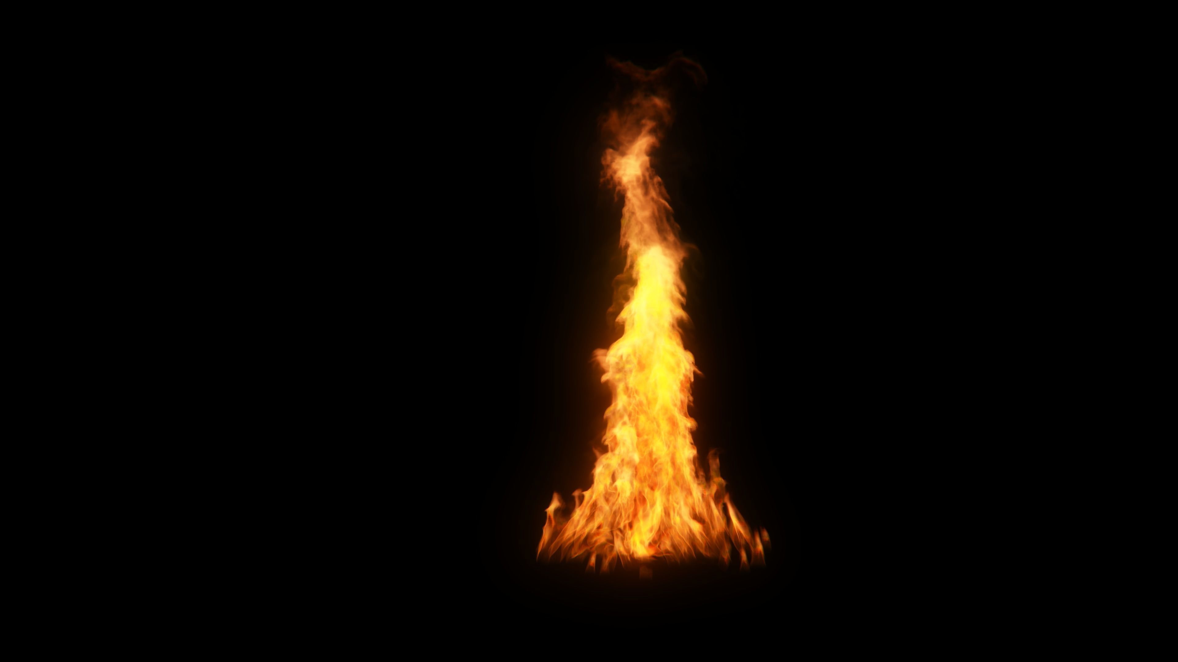 3D Fireplace Animation 3D model_59