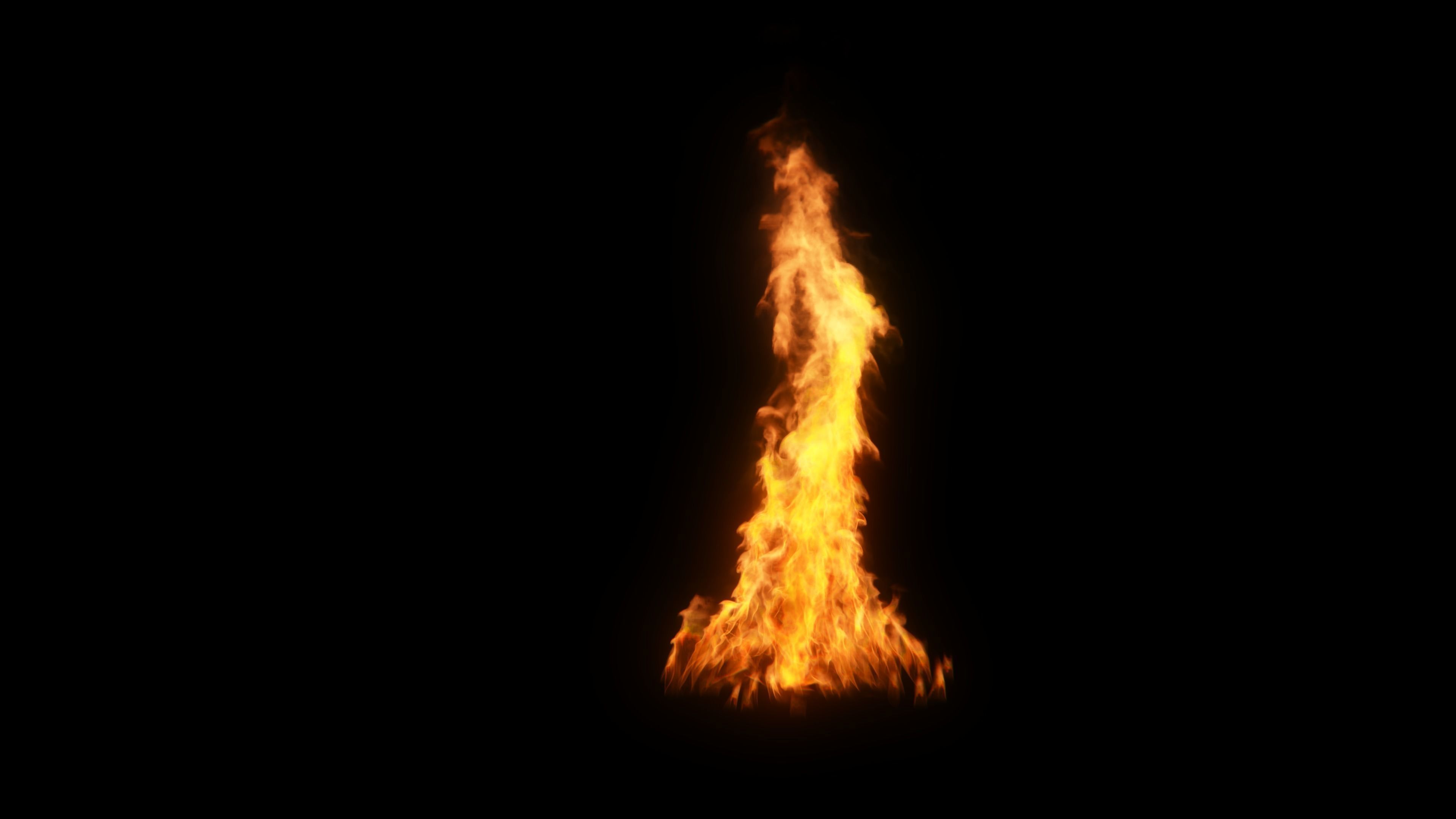 3D Fireplace Animation 3D model_94