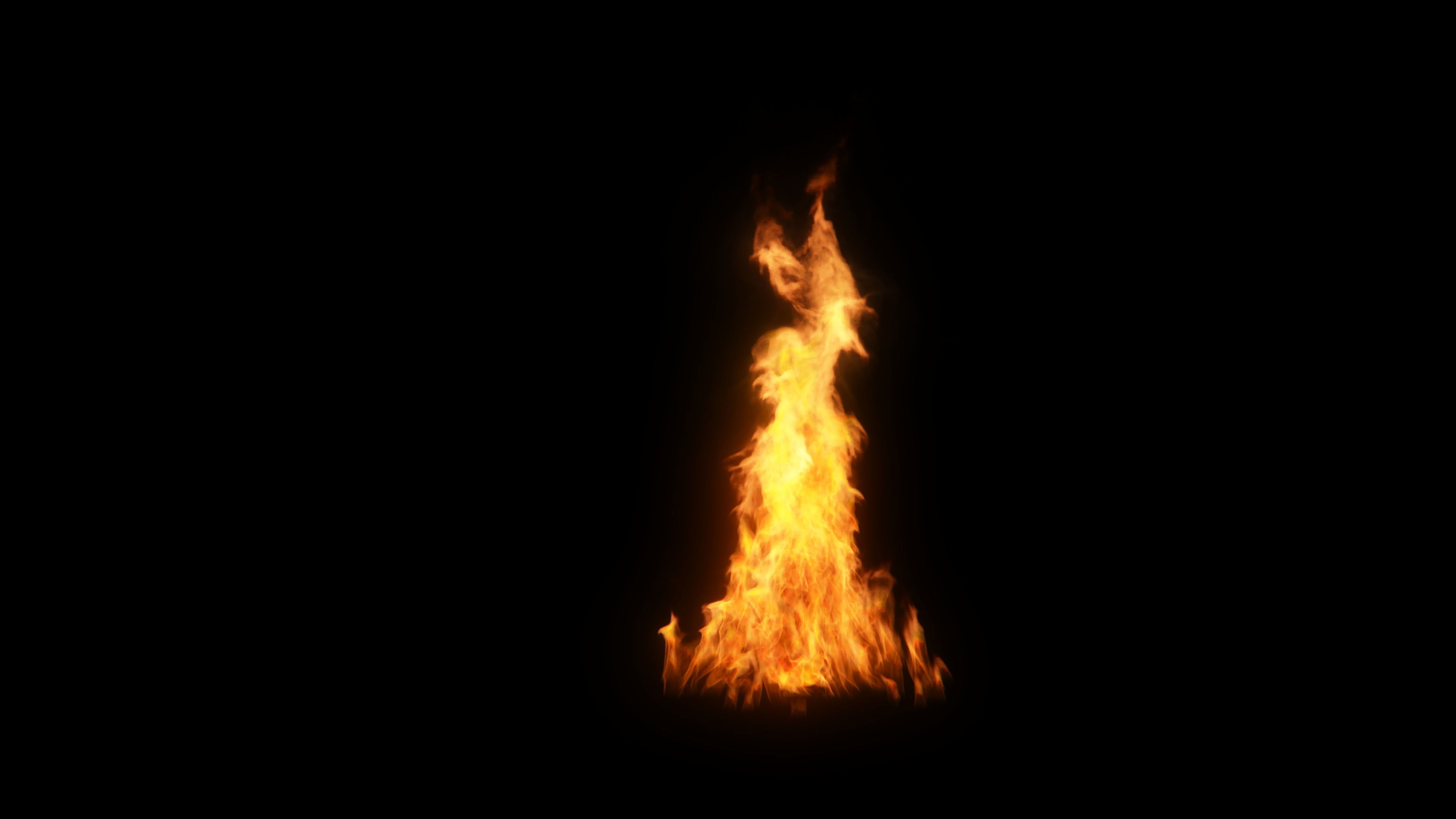 3D Fireplace Animation 3D model_30