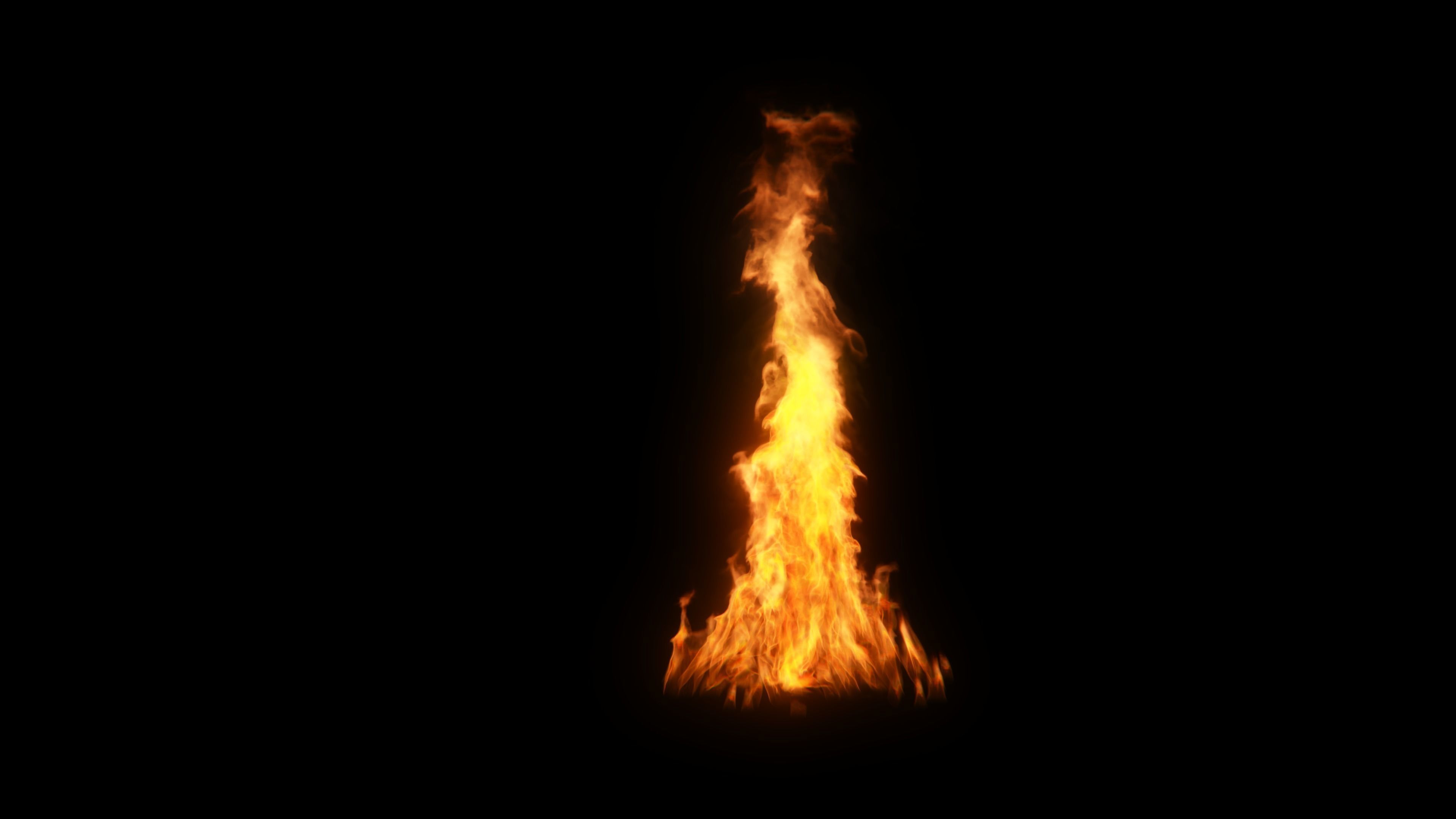 3D Fireplace Animation 3D model_56
