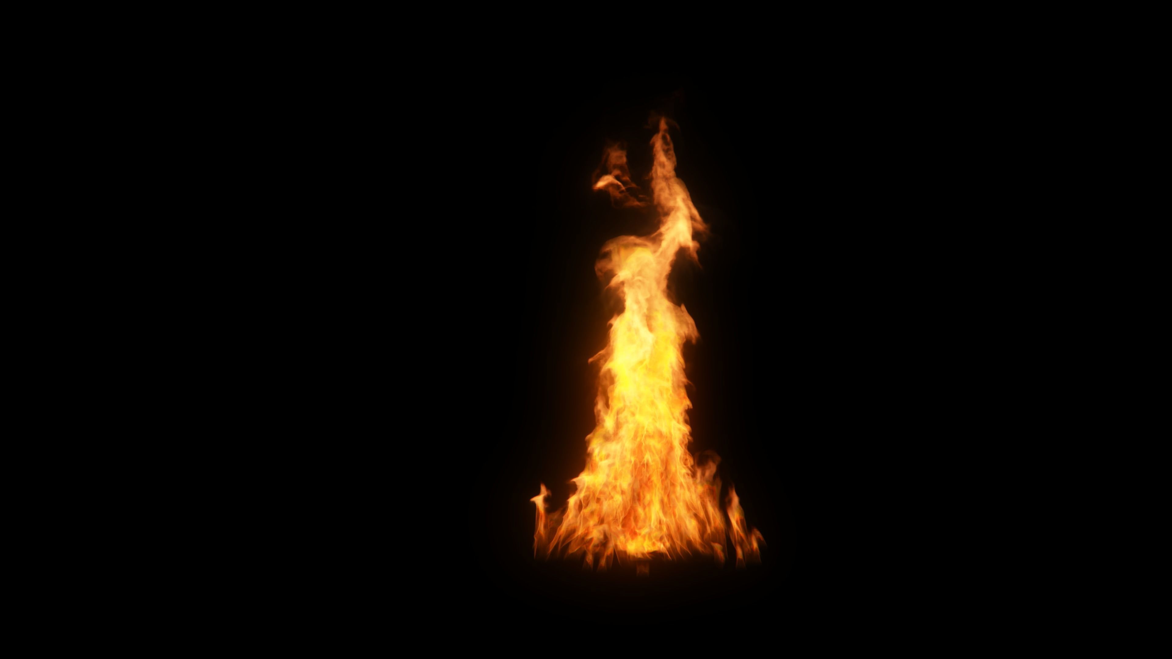 3D Fireplace Animation 3D model_33