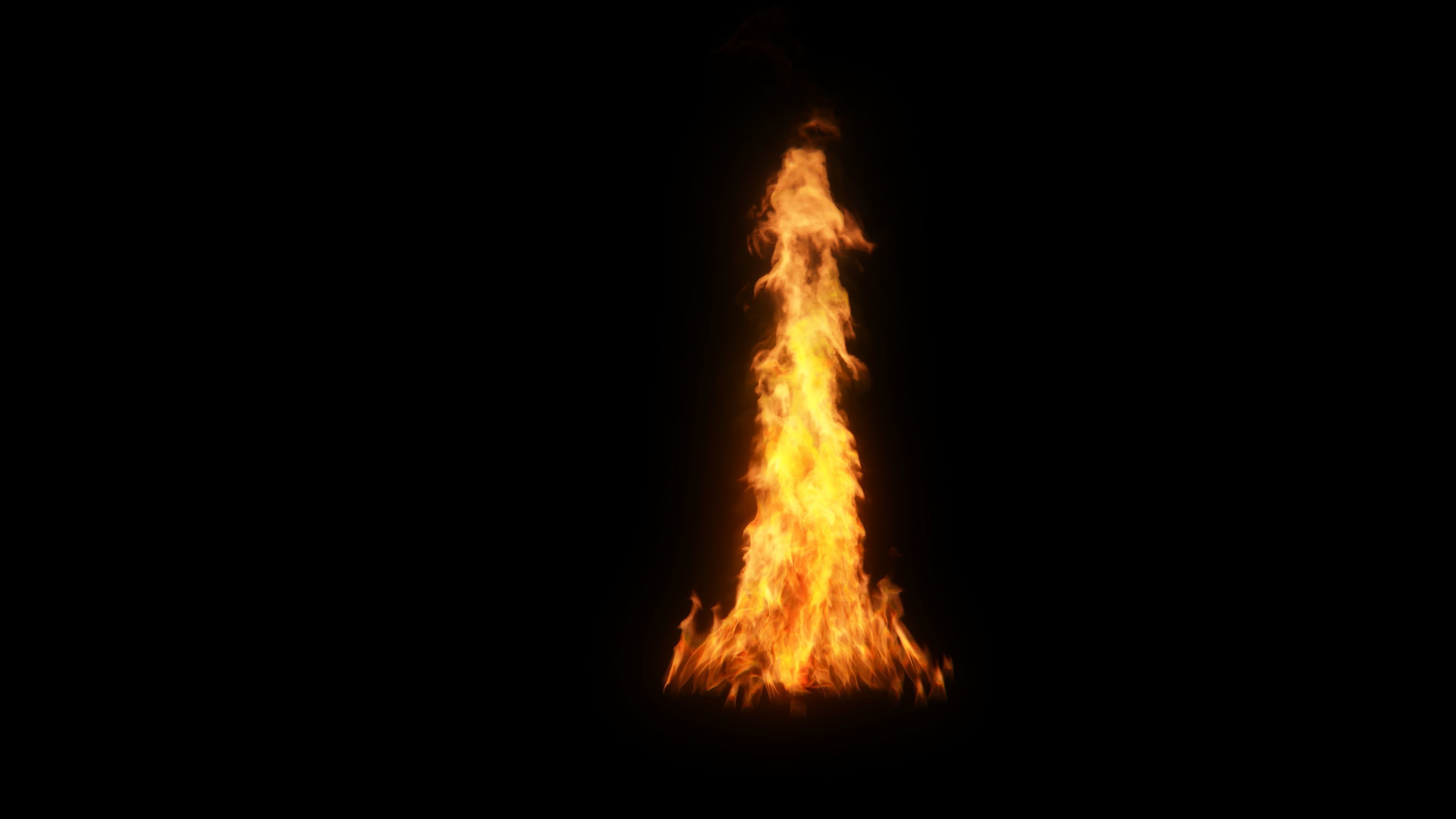 3D Fireplace Animation 3D model_73